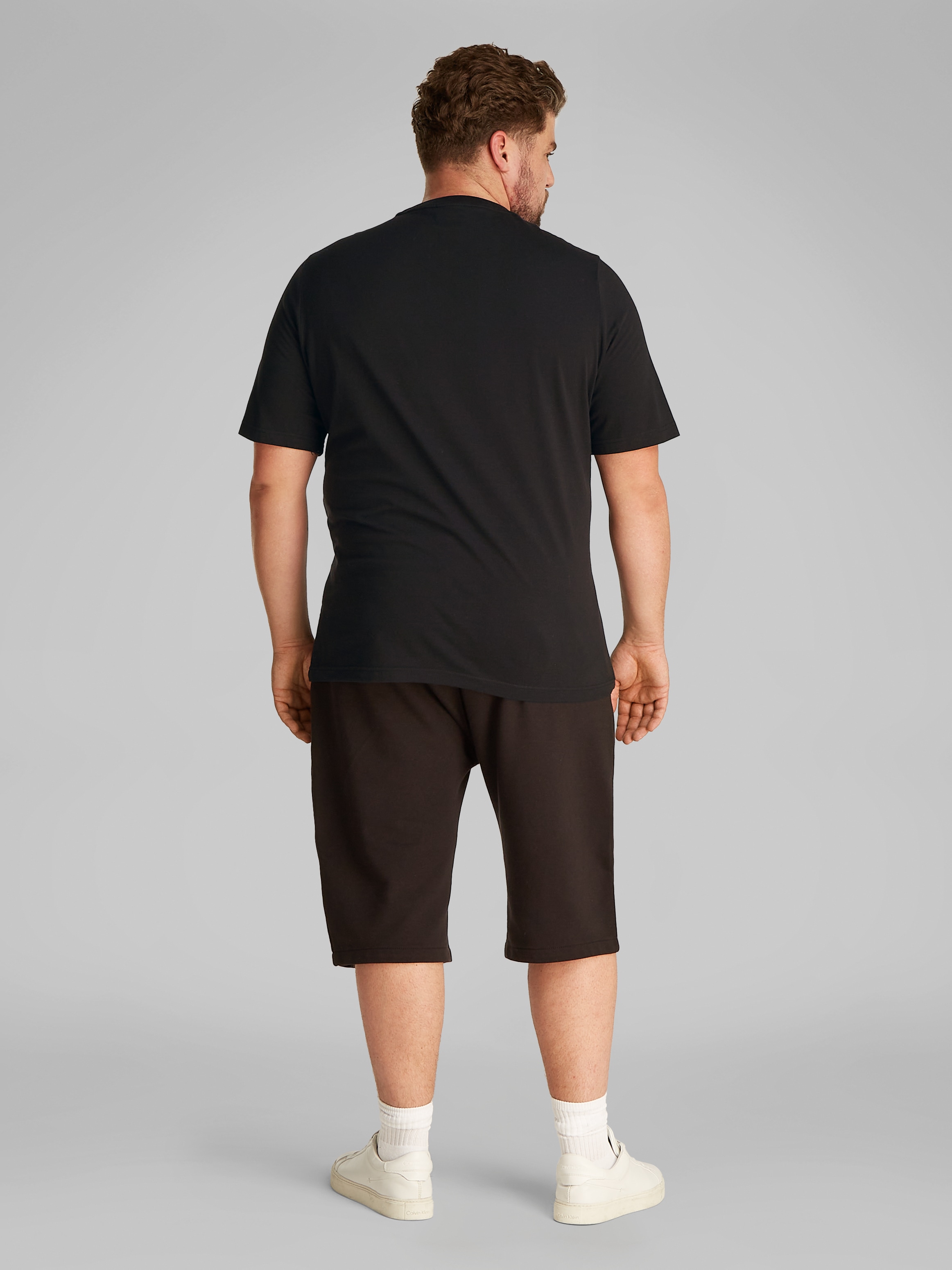 Calvin Klein Big&Tall T-Shirt »BT_CP-DOUBLE LOGO T-SHIRT«, in grossen Grössen