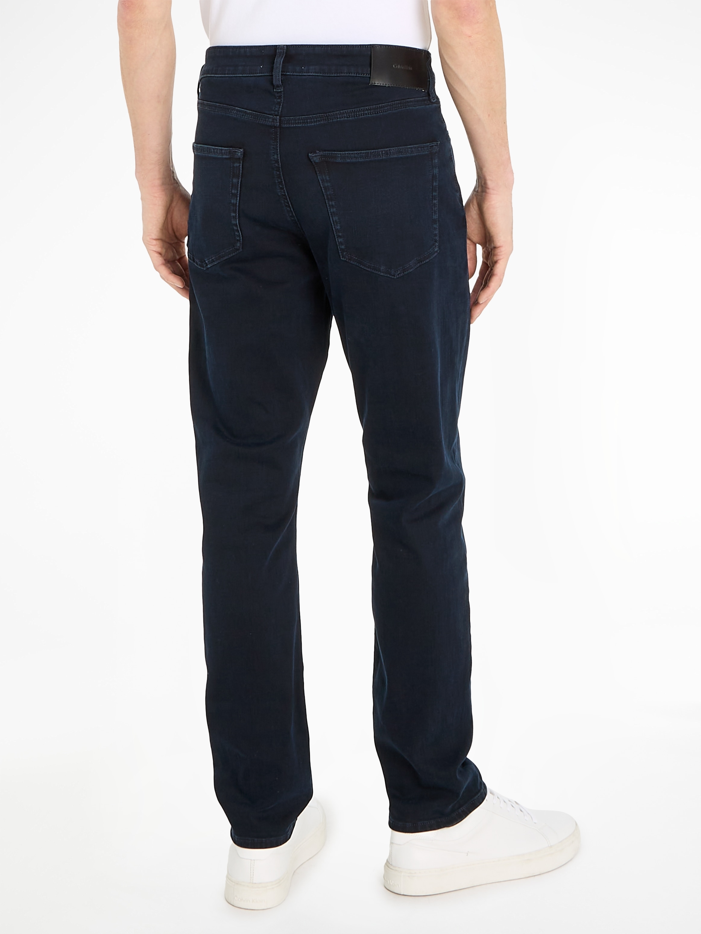 Calvin Klein Gerade Jeans »TAPERED BLUE BLACK«, mit Markenlabel