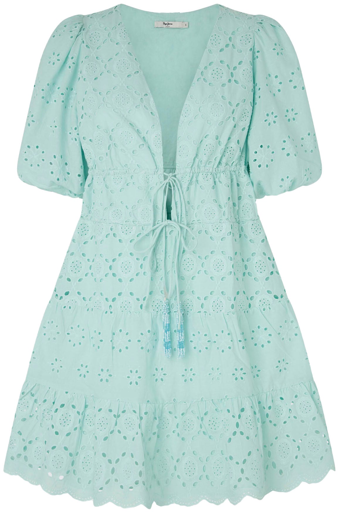 Pepe Jeans Sommerkleid »DELIA«, mit Lochstickereien