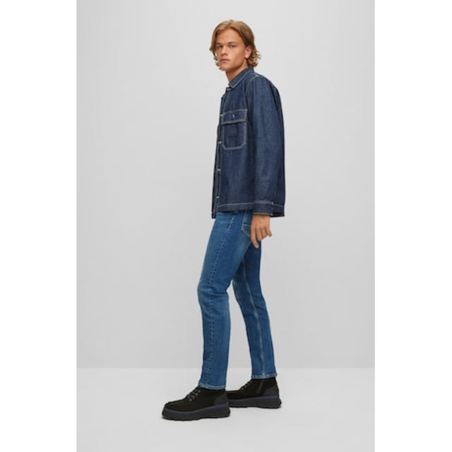 bestellen | mit ORANGE Regular-fit-Jeans Jelmoli-Versand online »Taber BOSS Label BOSS BC-C«,