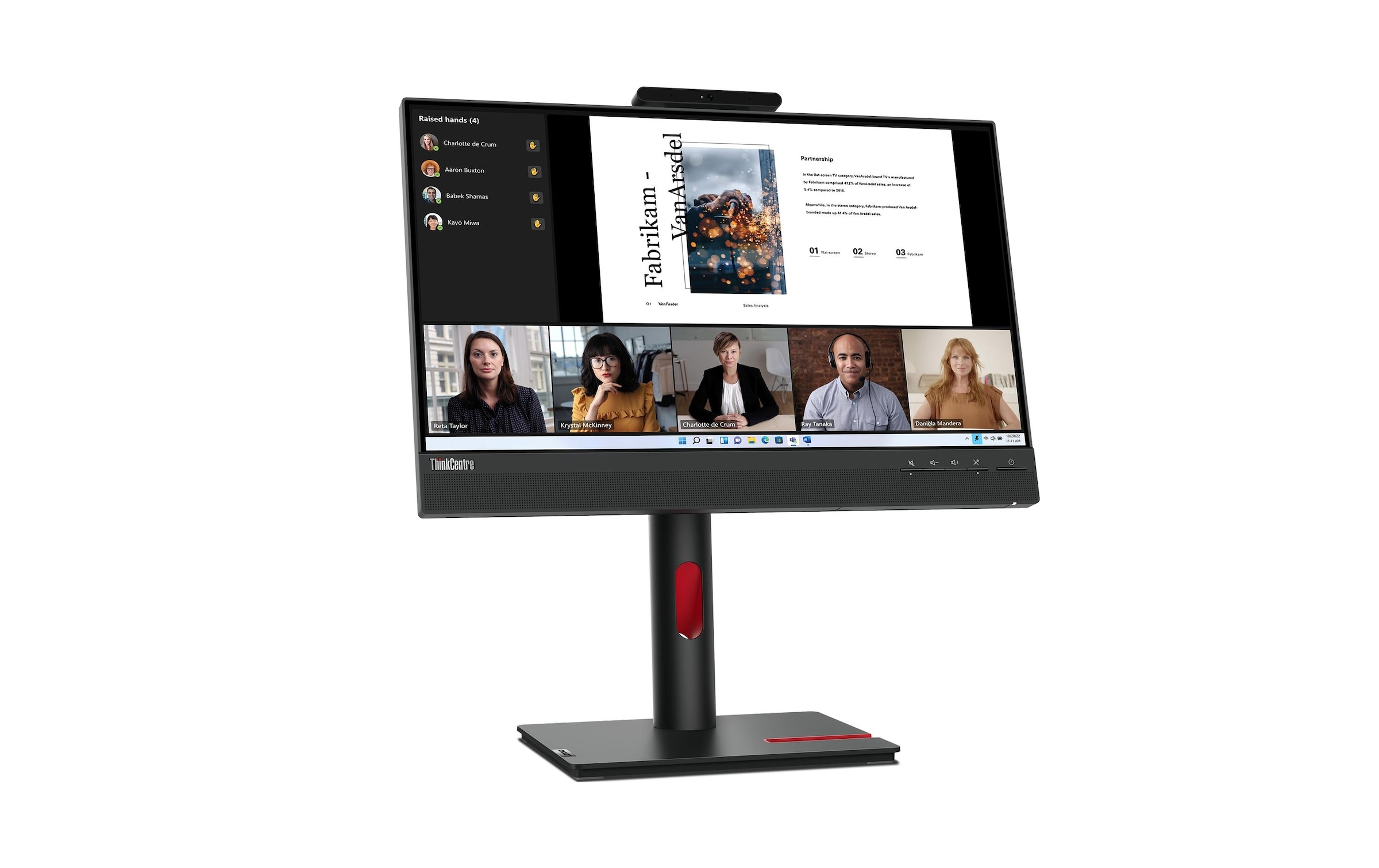 Lenovo LED-Monitor »ThinkCentre Tiny-In-One 22«, 54,395 cm/21,5 Zoll, 1920 x 1080 px, Full HD, 60 Hz
