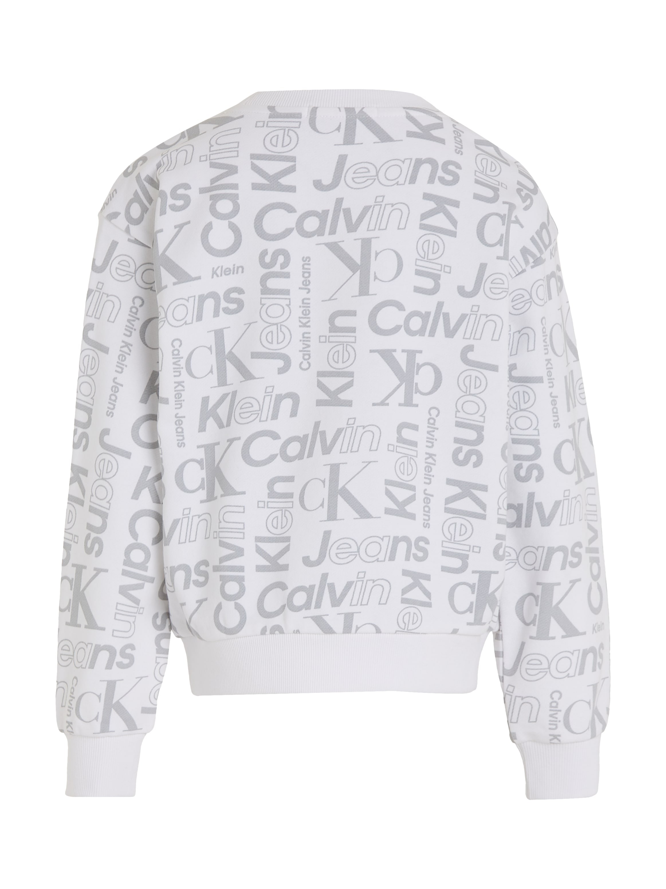 Calvin Klein Jeans Sweatshirt »INST. CK AOP CREWNECK«, Kinder bis 16 Jahre