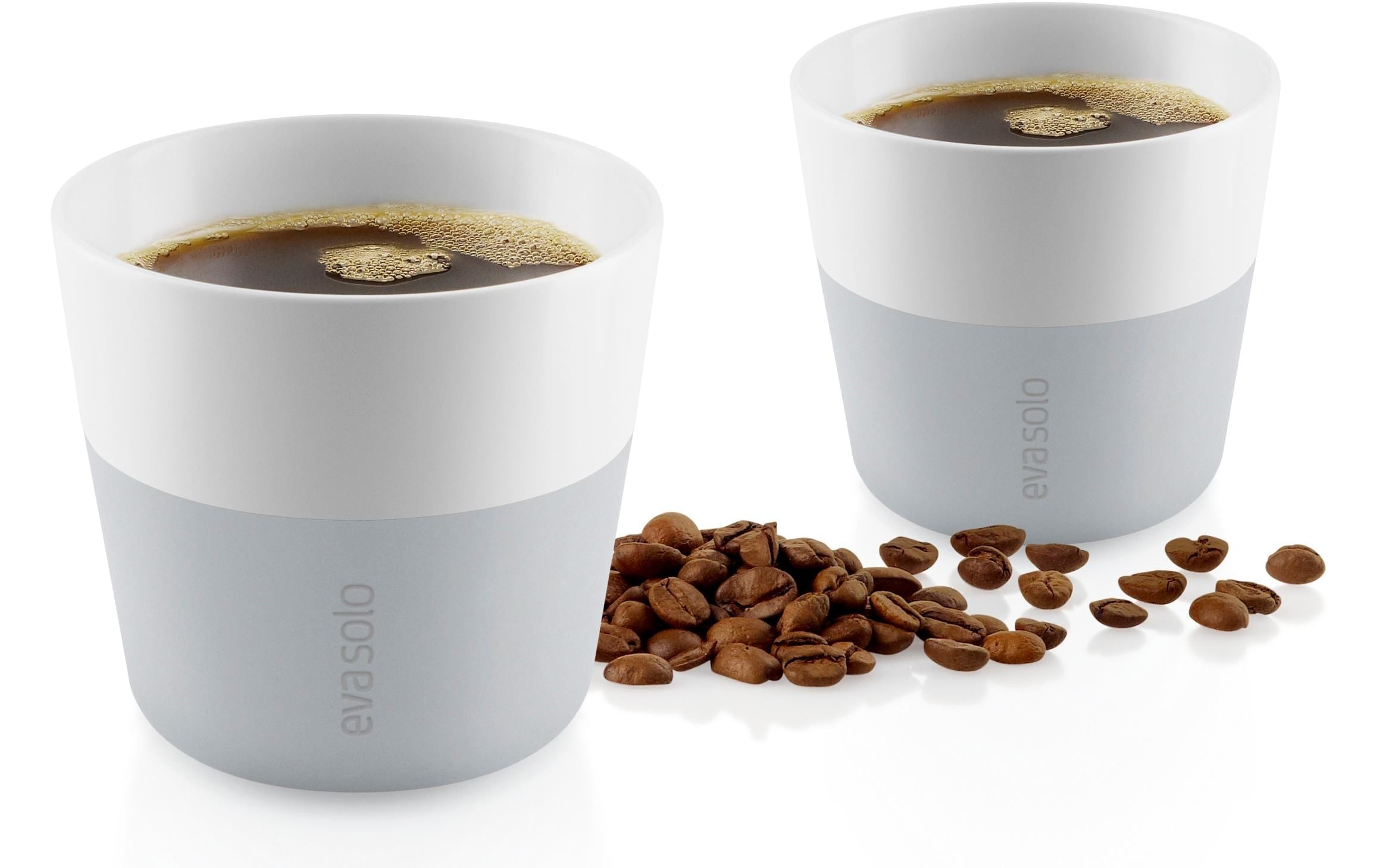 Eva Solo Cappuccinotasse »Lungo-Becher«, 2er Set, Ø 8,5 cm, 230 ml