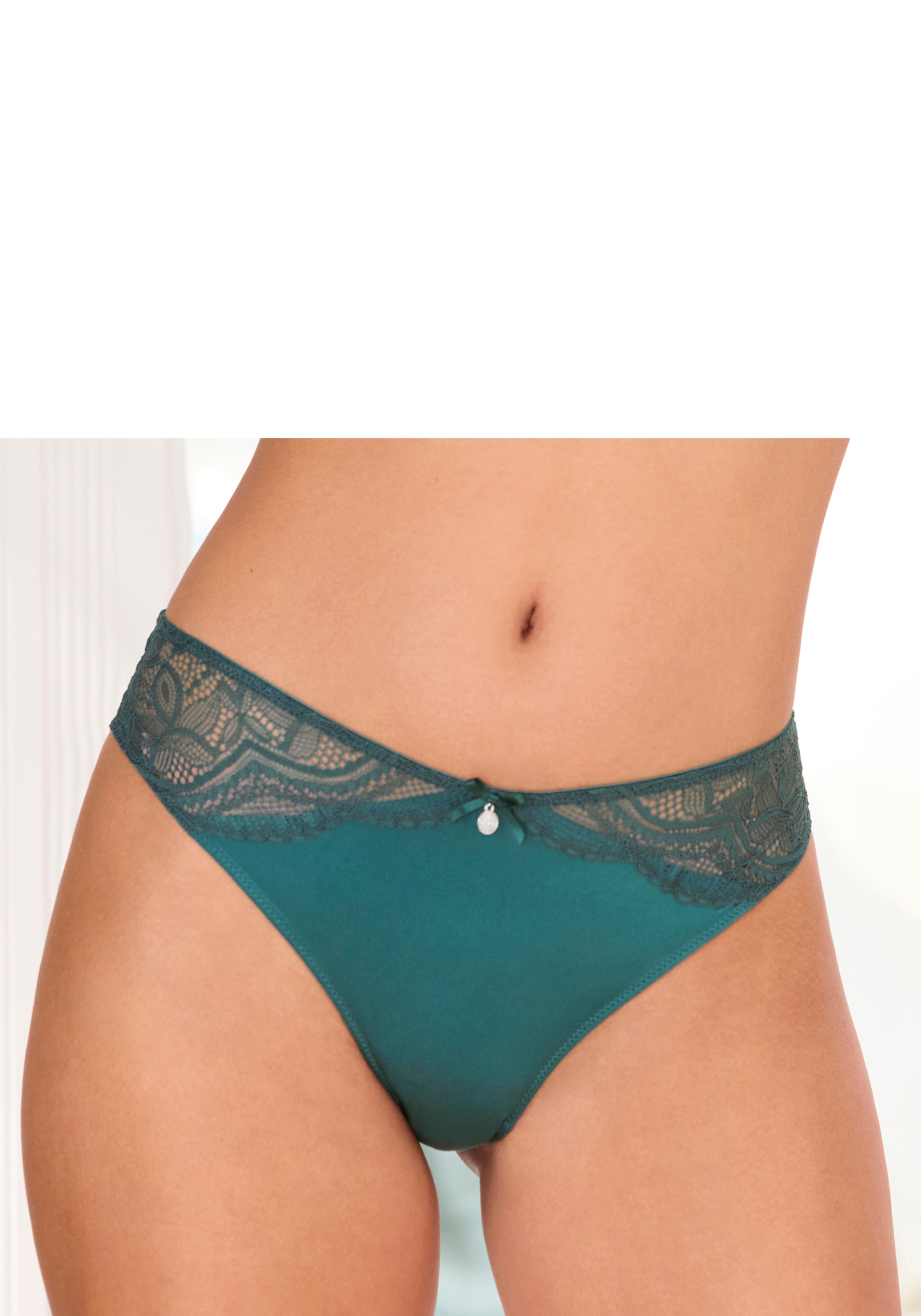 Nuance Tanga »Vivianna« mit feinen Spitzen-Details
