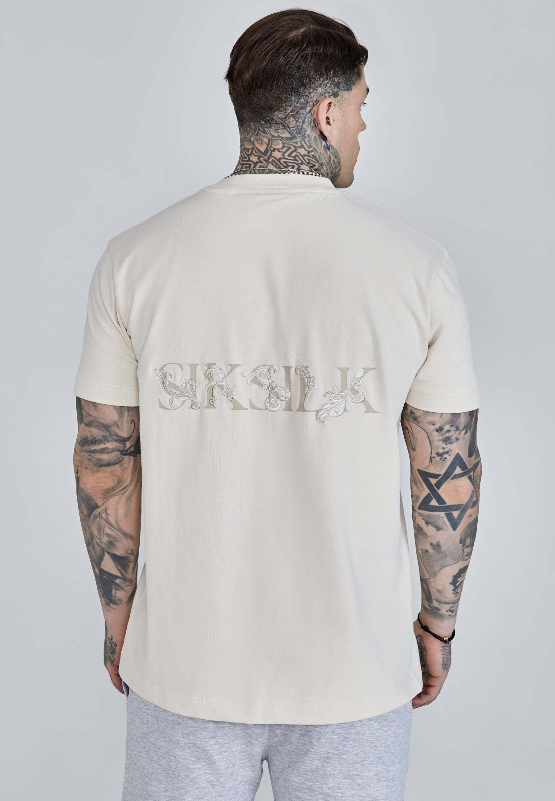 Siksilk T-Shirt »Siksilk T-Shirt Filigree T-Shirt«