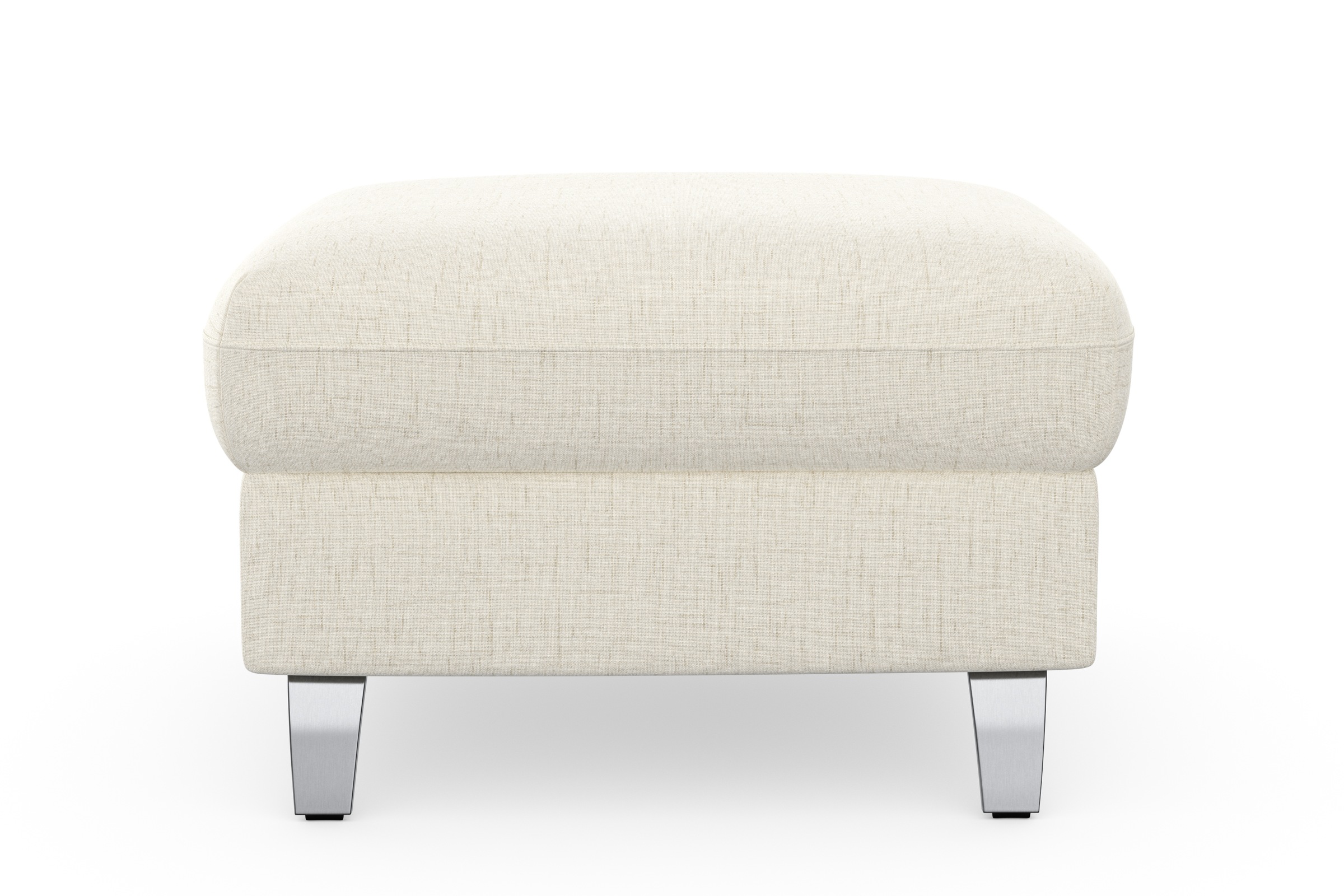 sit&more Stauraumhocker »Grenoble«, mit Stauraum und satinierten Füssen