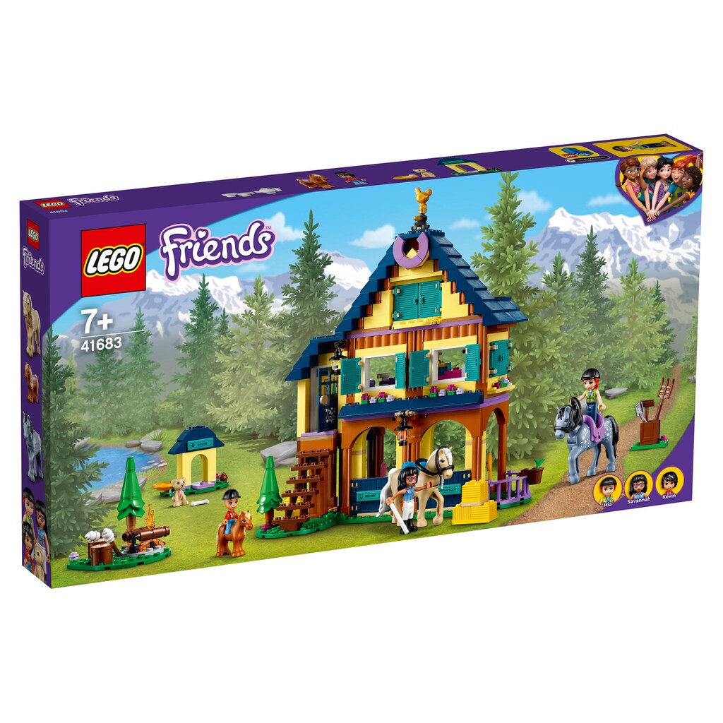 LEGO® Konstruktionsspielsteine »Reiterhof im Wald 416«