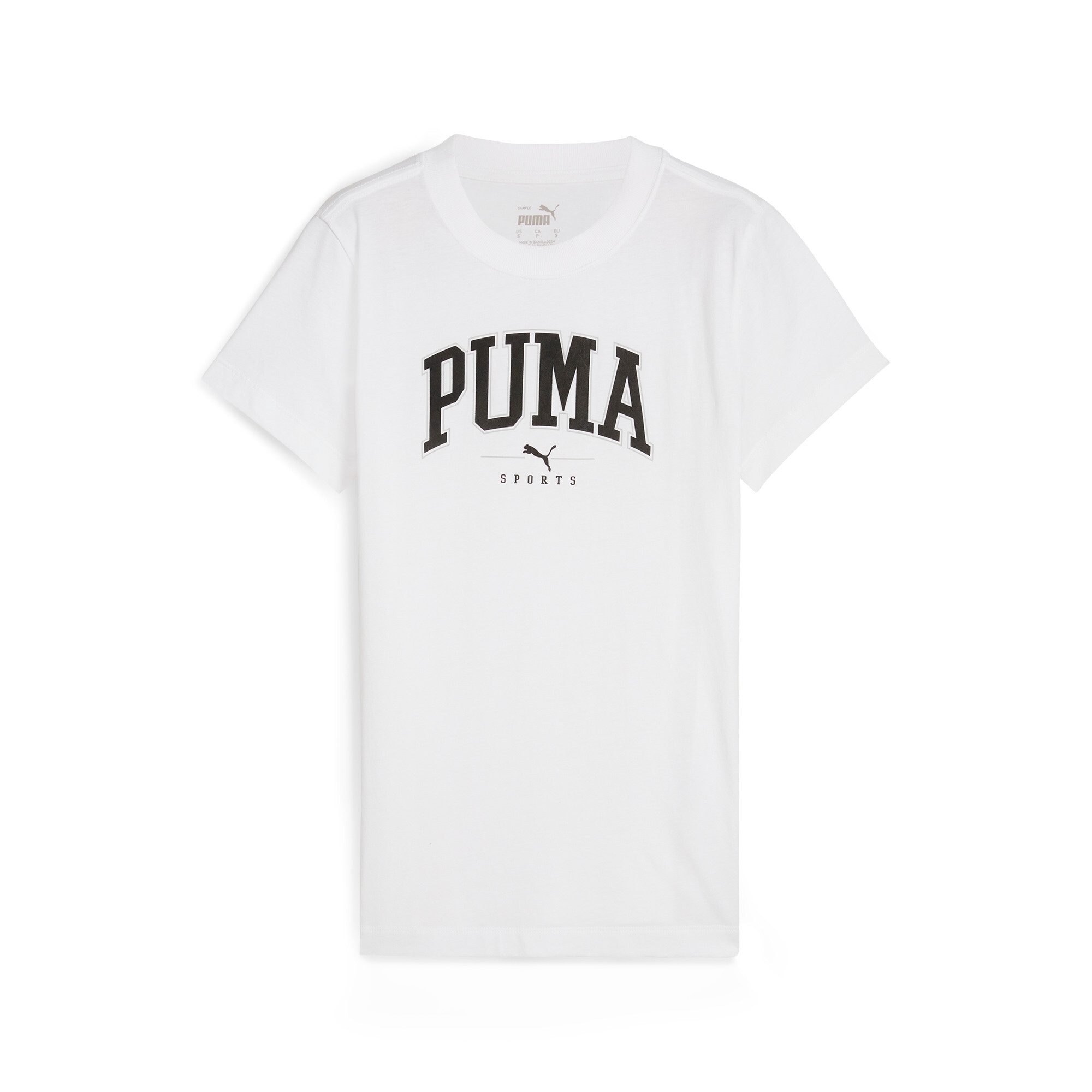 PUMA T-Shirt »SQUAD GRAPHIC TEE« sportlicher Stil, mit Print-Applikation im College-Stil, Kurzarm