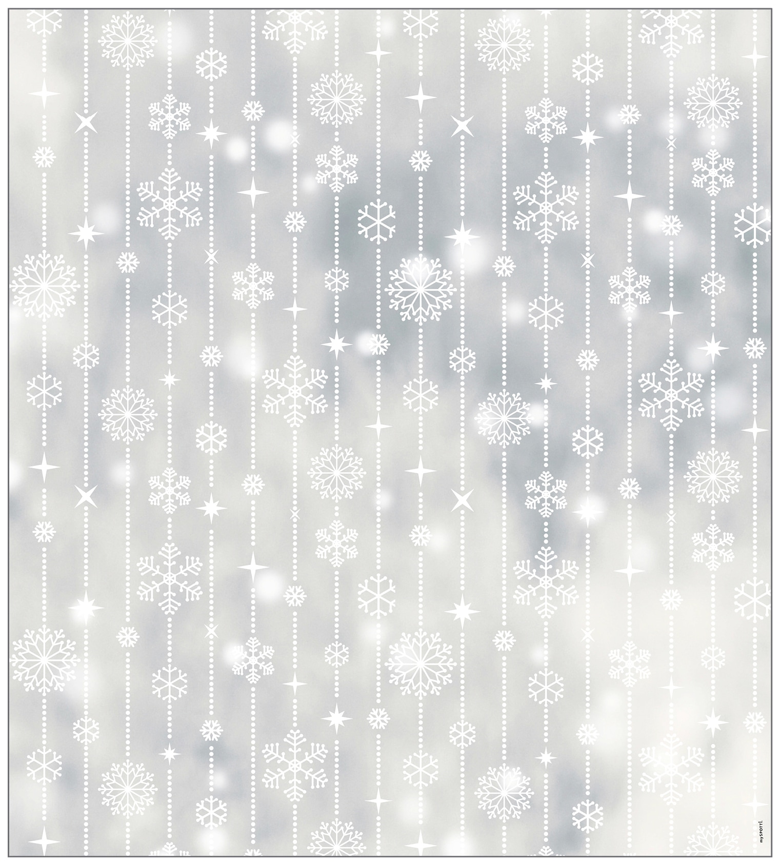 MySpotti Fensterfolie »Look Schneeflocken white«, halbtransparent, 100 x | 90 statisch Jelmoli-Versand glattstatisch kaufen haftend, cm, haftend online