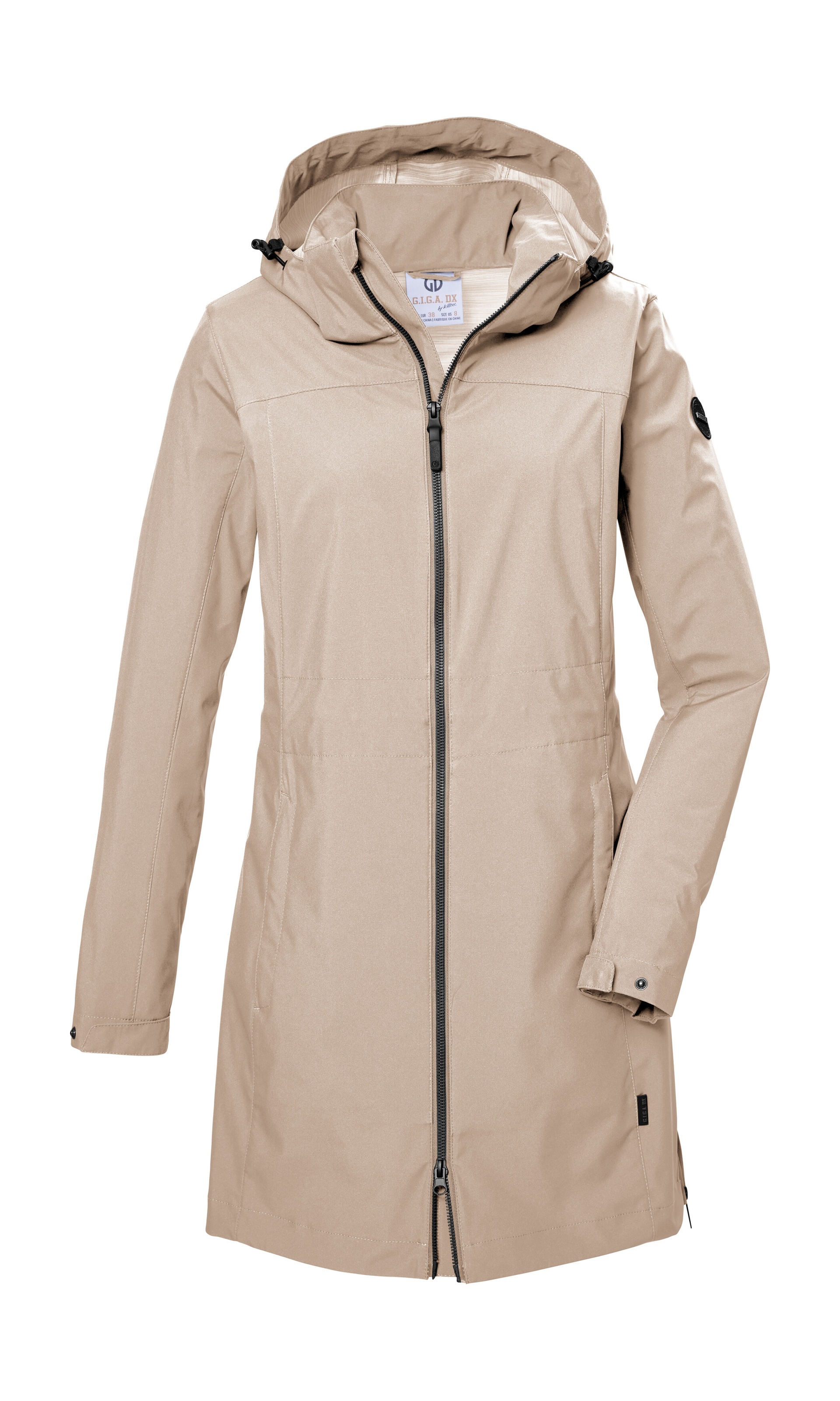 G.I.G.A. DX by killtec Softshellparka »GS 76 WMN SFTSHLL PRK« Wasserdichter, atmungsaktiver Softshell Parka, PFAS-frei imprägniert