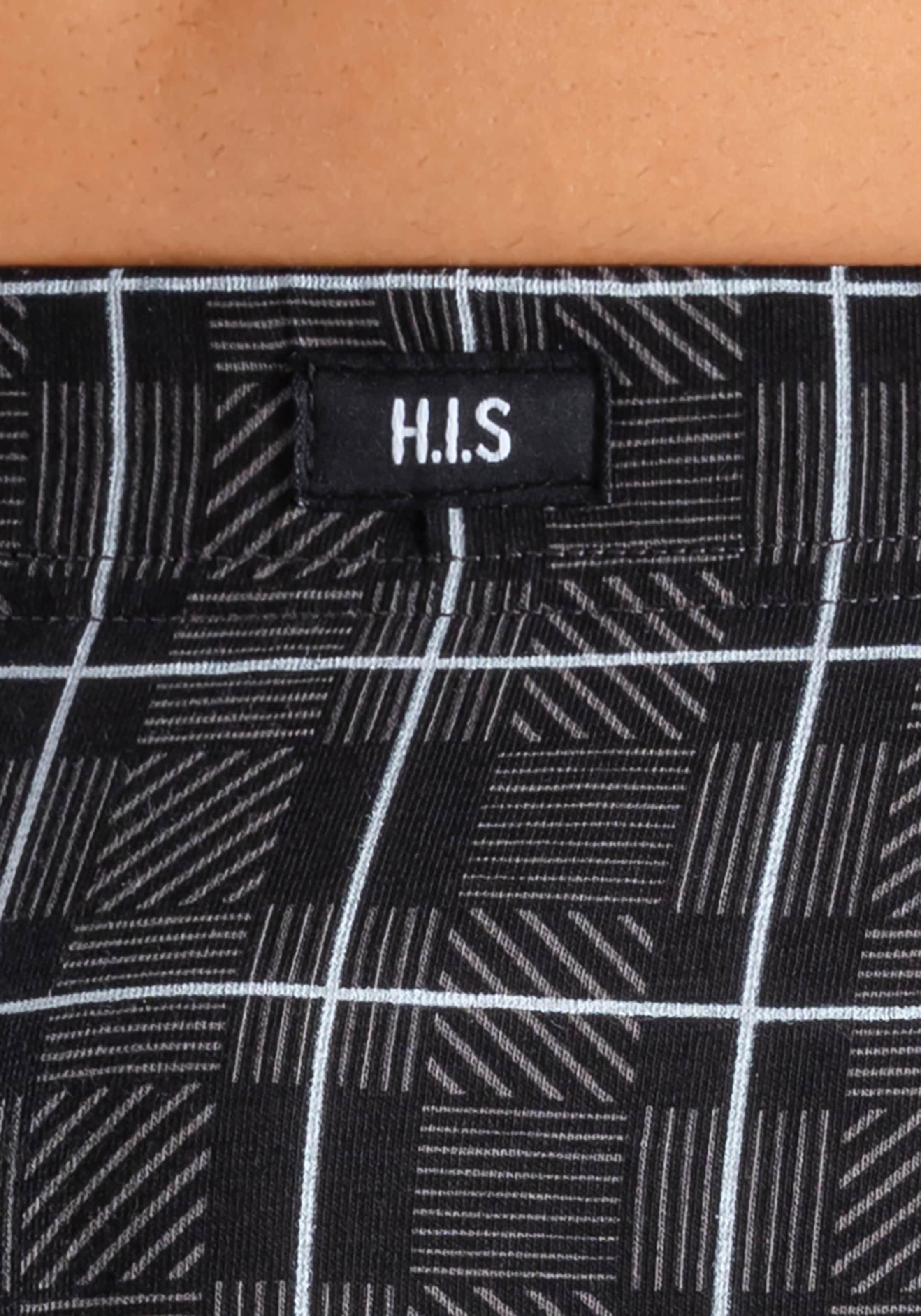 H.I.S Boxershorts, (Packung, 5 St.), in Hipster-Form aus Baumwoll-Stretch