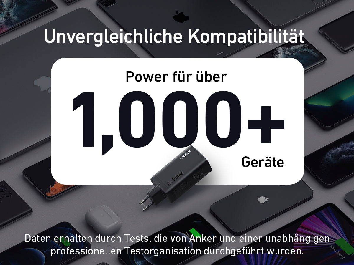 Anker Smartphone-Ladegerät »737 GaN III 3-Port«