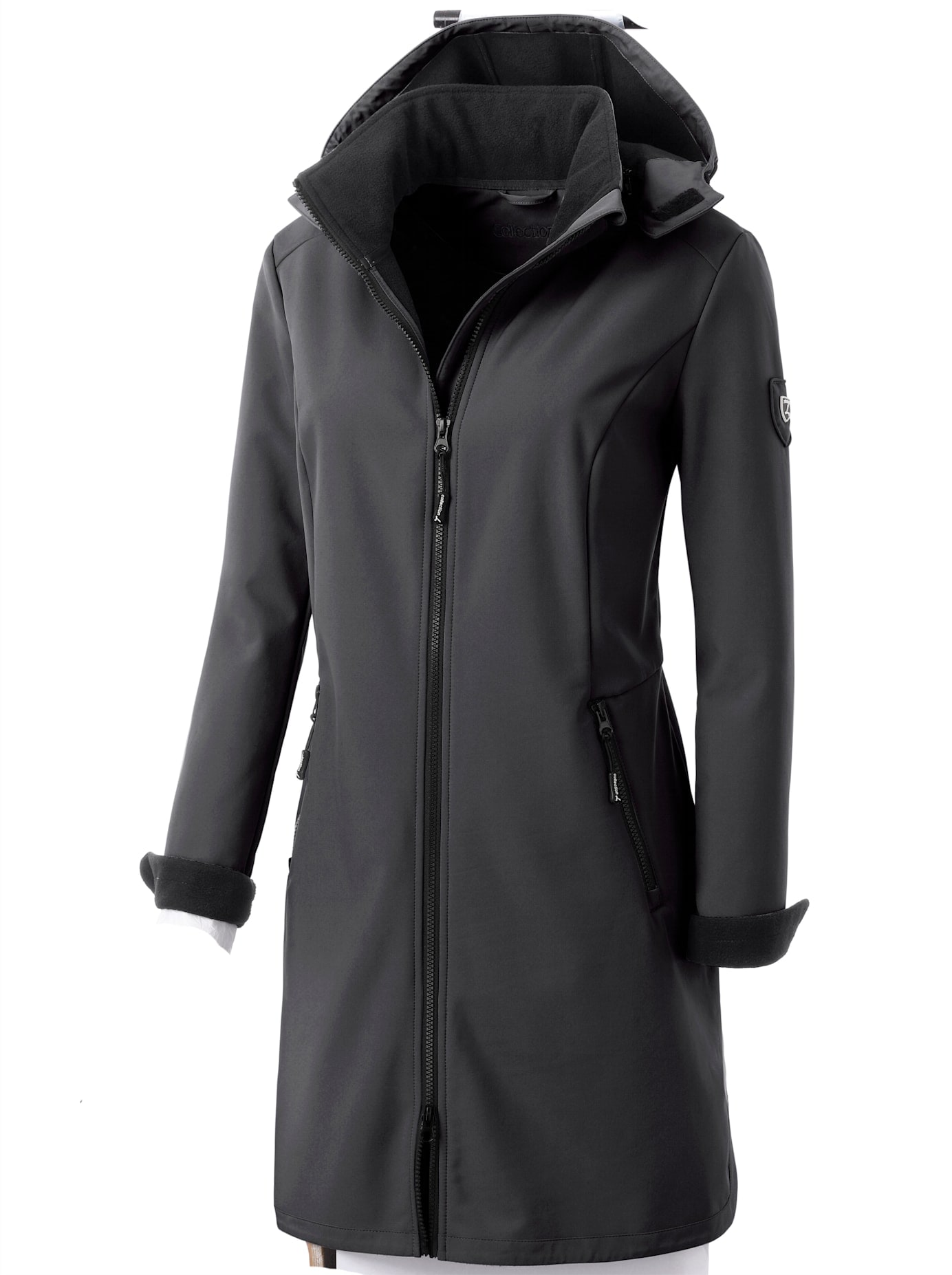 Casual Looks Softshelljacke, mit Kapuze