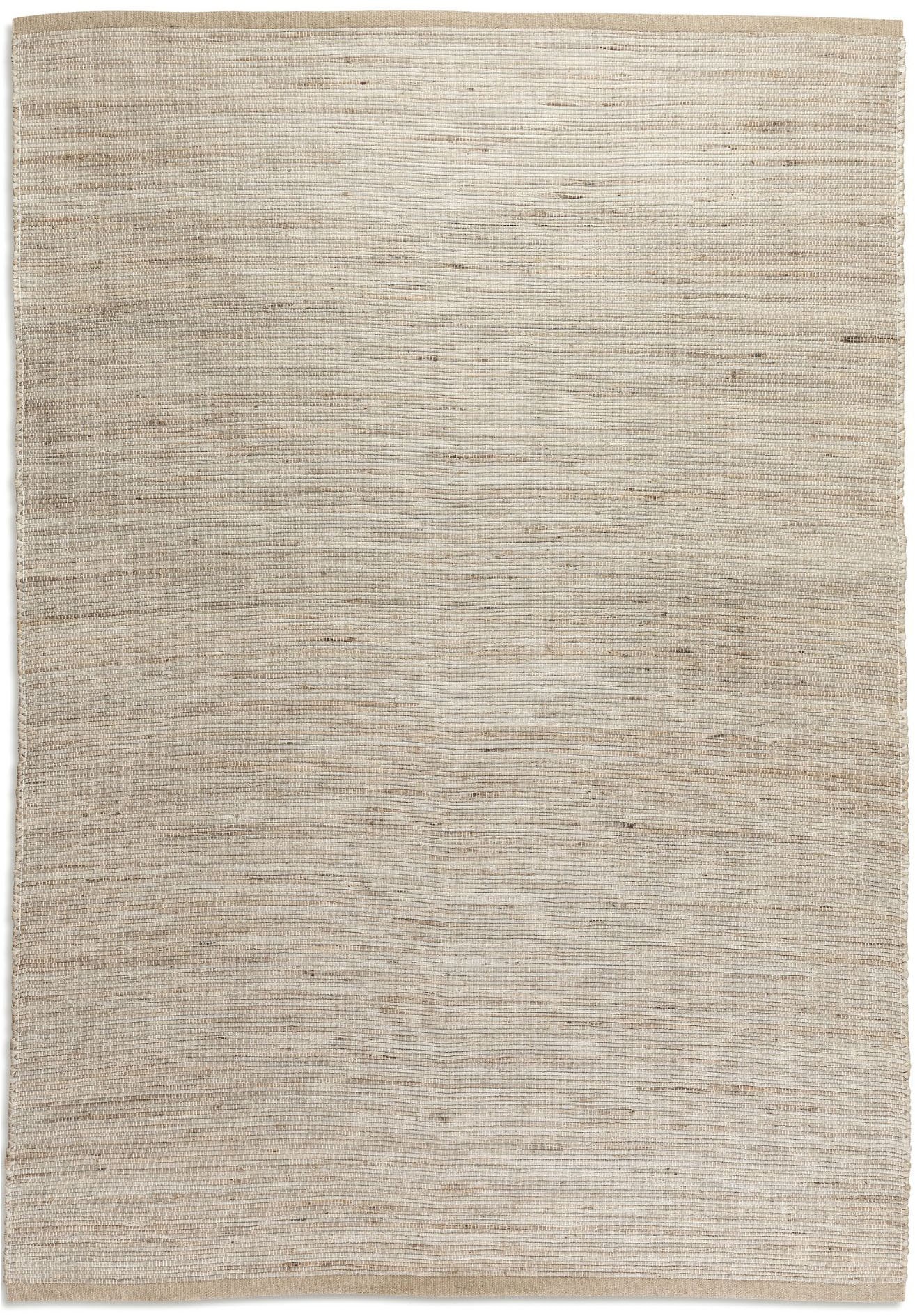 HANSE Home Teppich »Dhaka Juteteppich«, rechteckig, 5 mm Höhe, Läufer, handgewebt, Jute, Wolle, Natur, Wohnzimmer, Flur, Klassisch