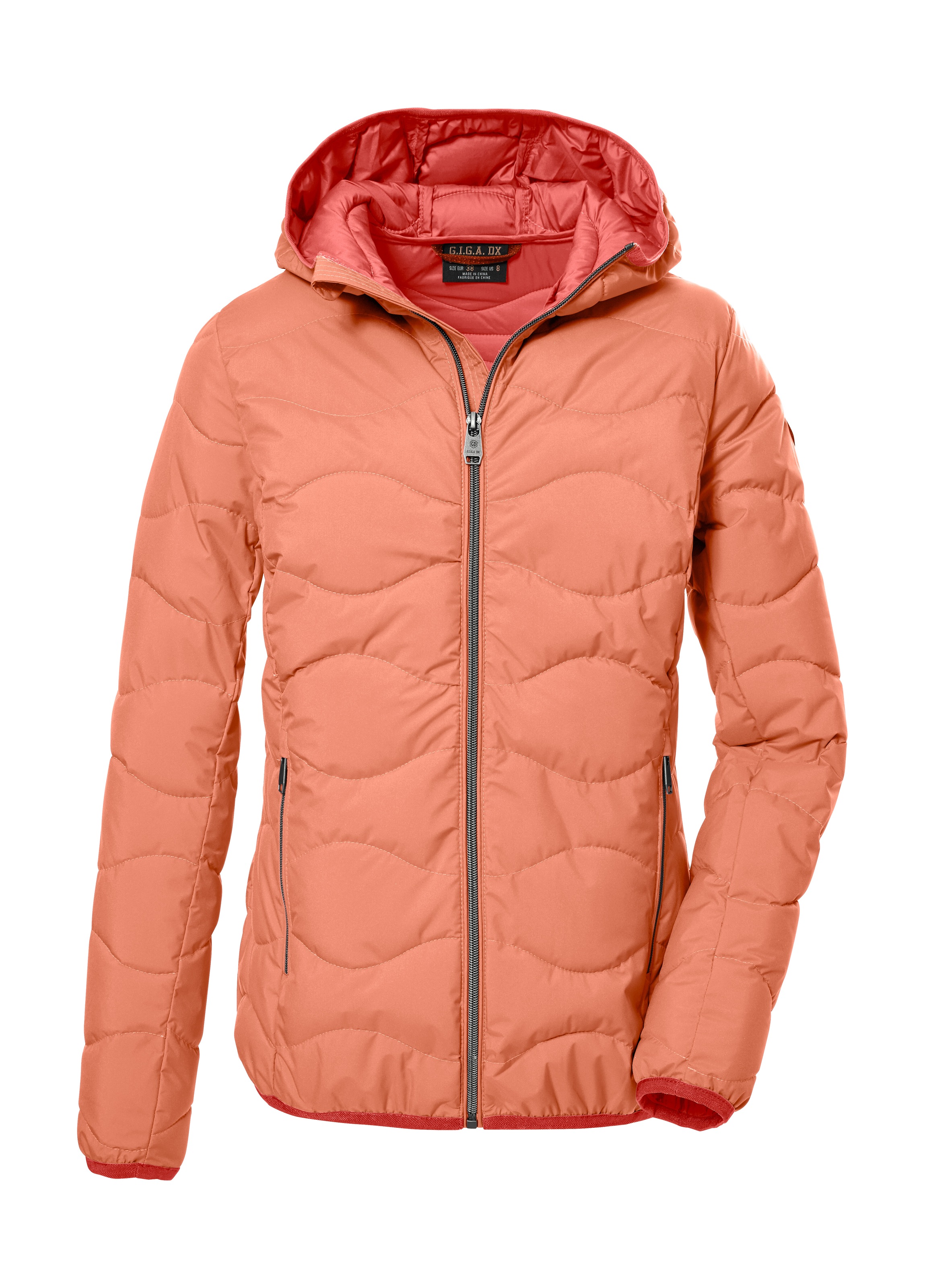 G.I.G.A. DX by killtec Steppjacke »GW 21 WMN QLTD JCKT« Elegante, wasserabweisende Damenjacke aus recycelten Materialien