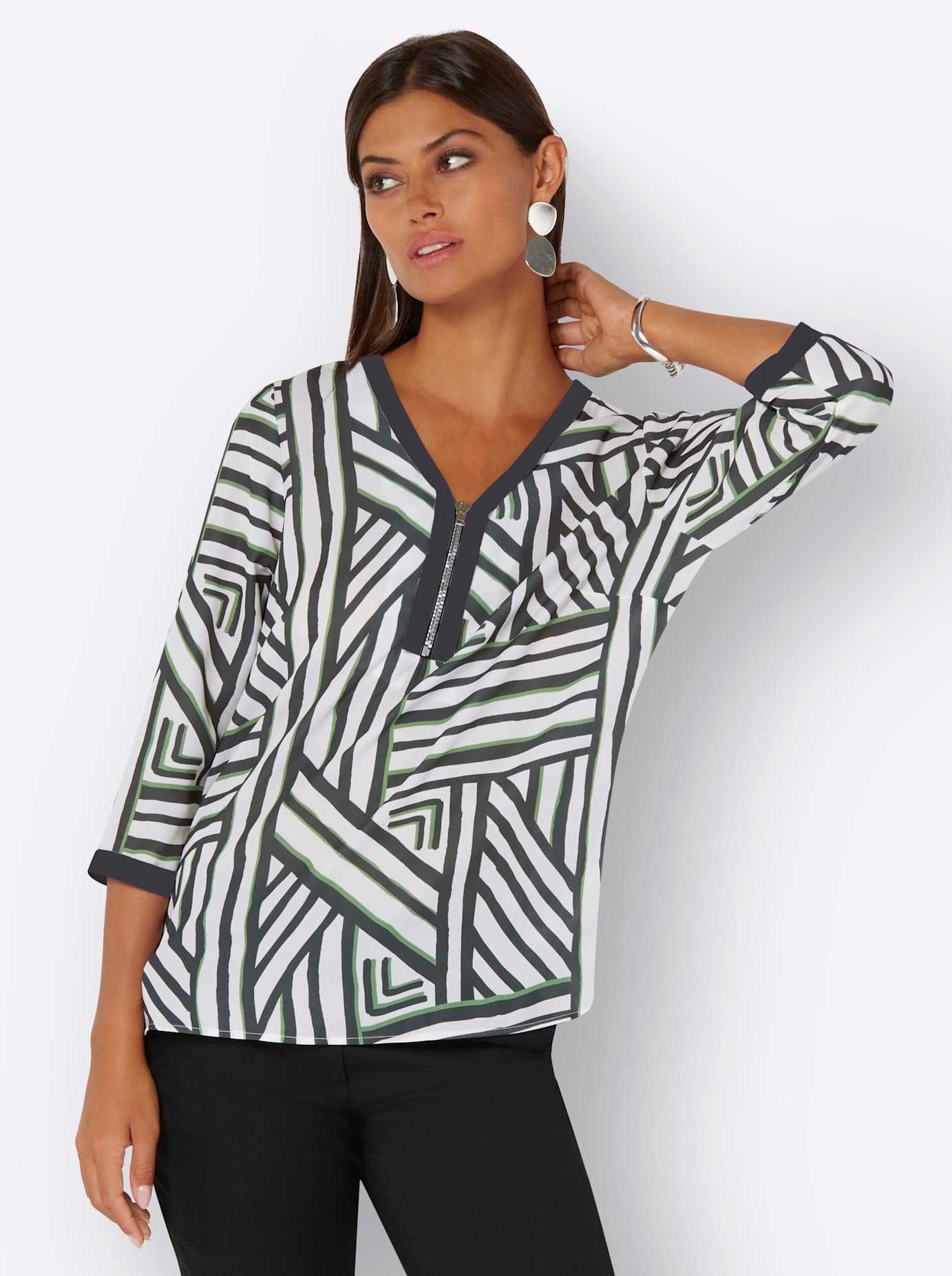 creation L Blusenjacke