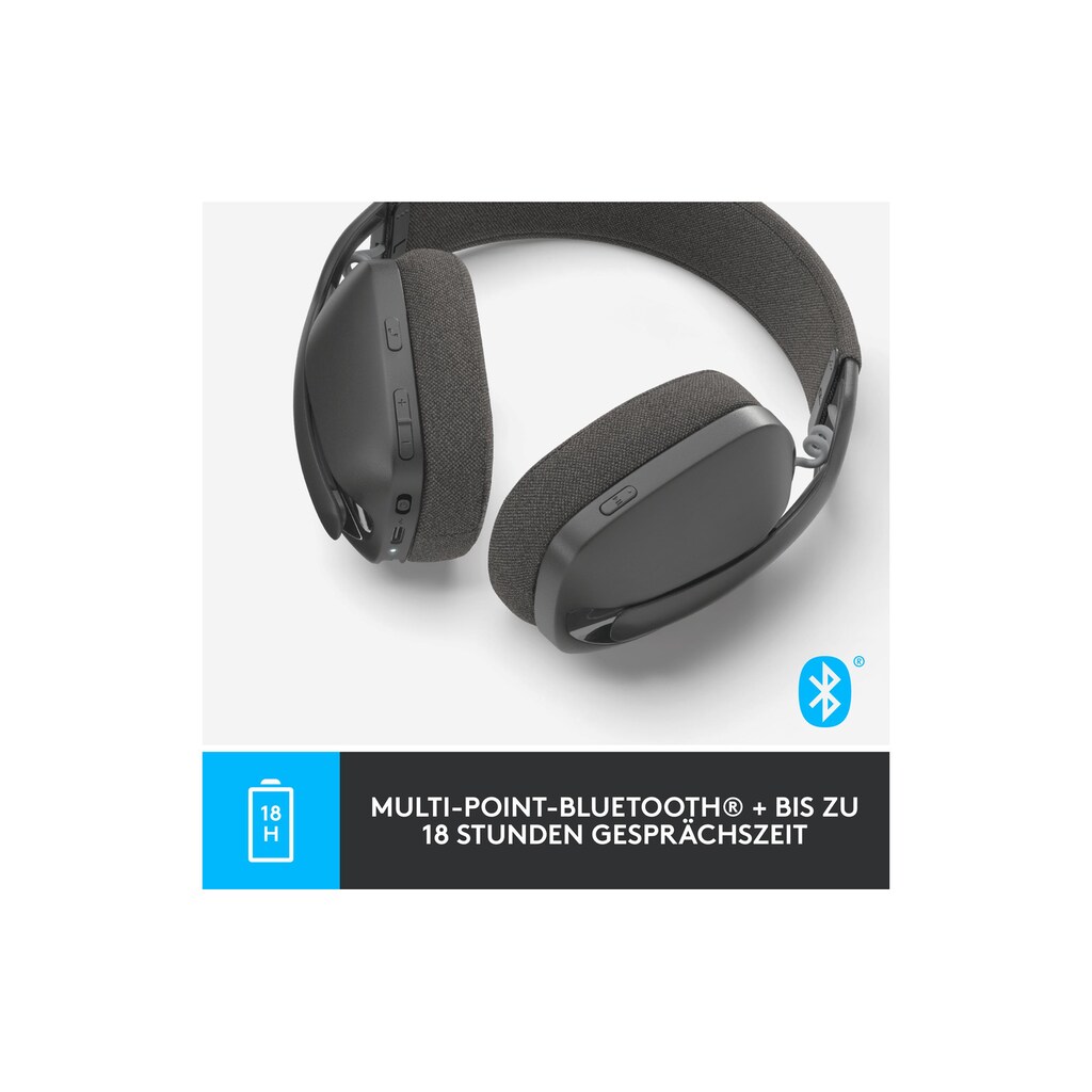 Logitech Headset »Headset Zone Vibe 100 graphite«