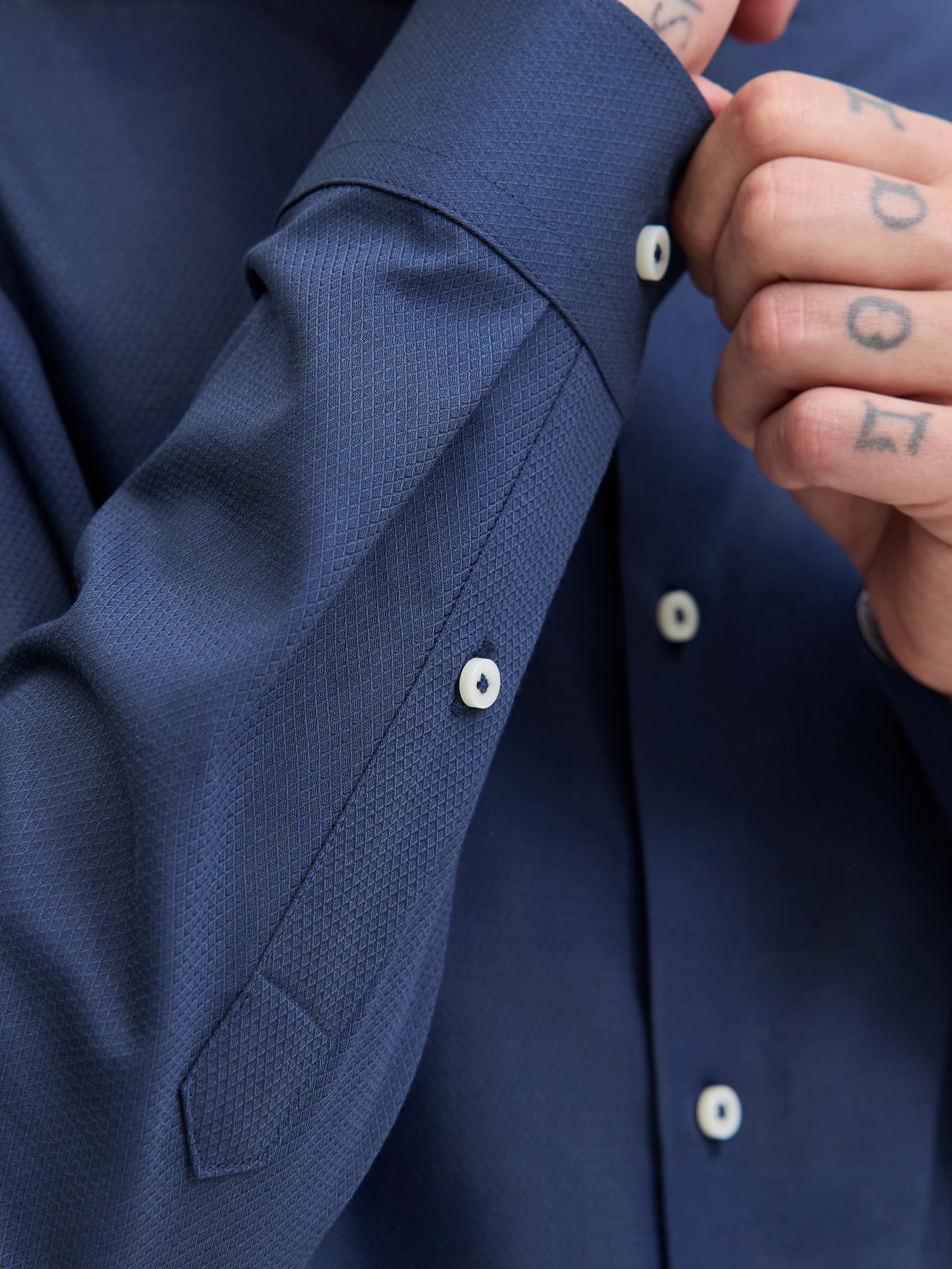Jack & Jones Langarmhemd »JPRBLAPARKER DETAIL L/S SHIRT NOOS«