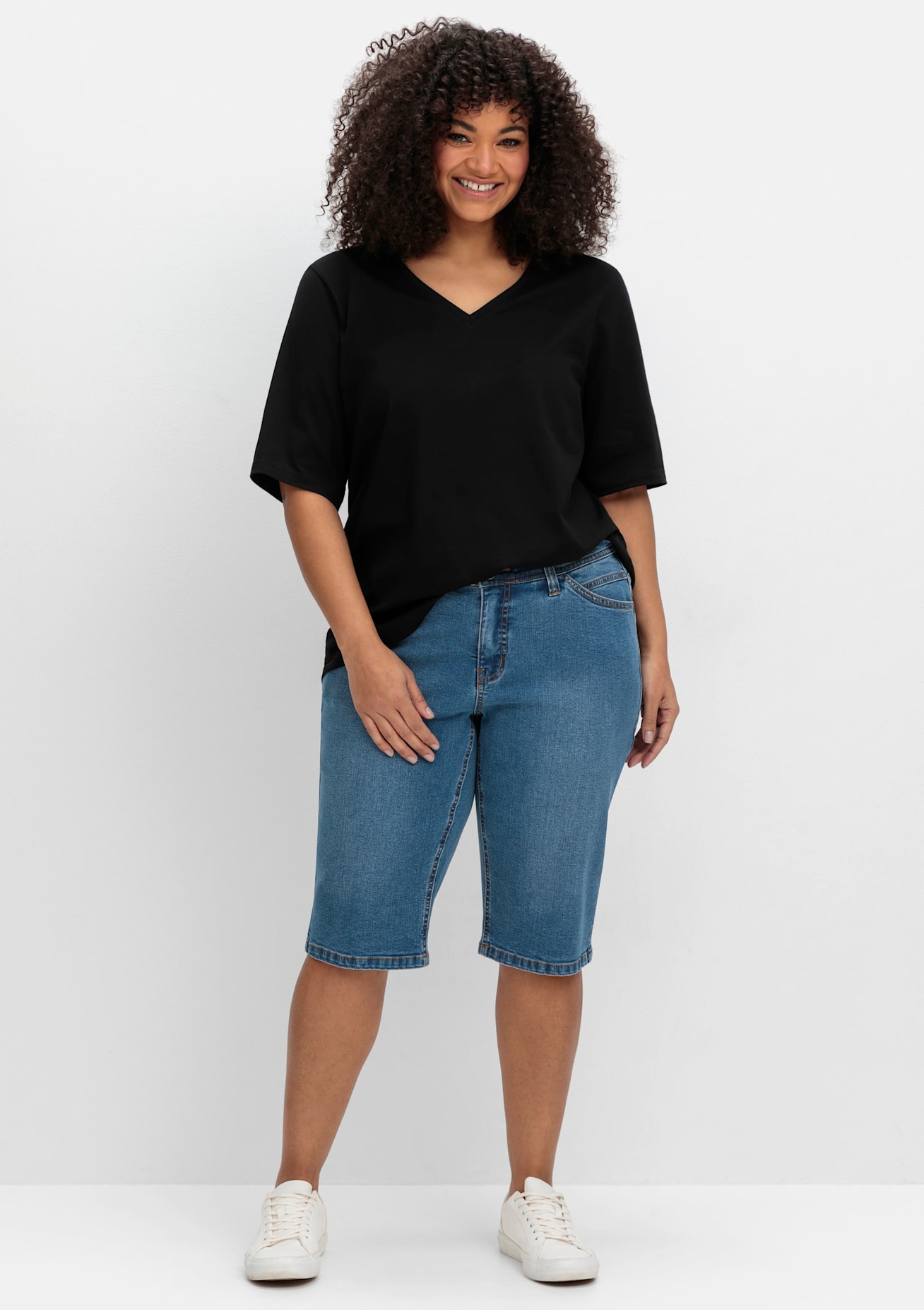 Sheego Jeansbermudas 1 Stk.