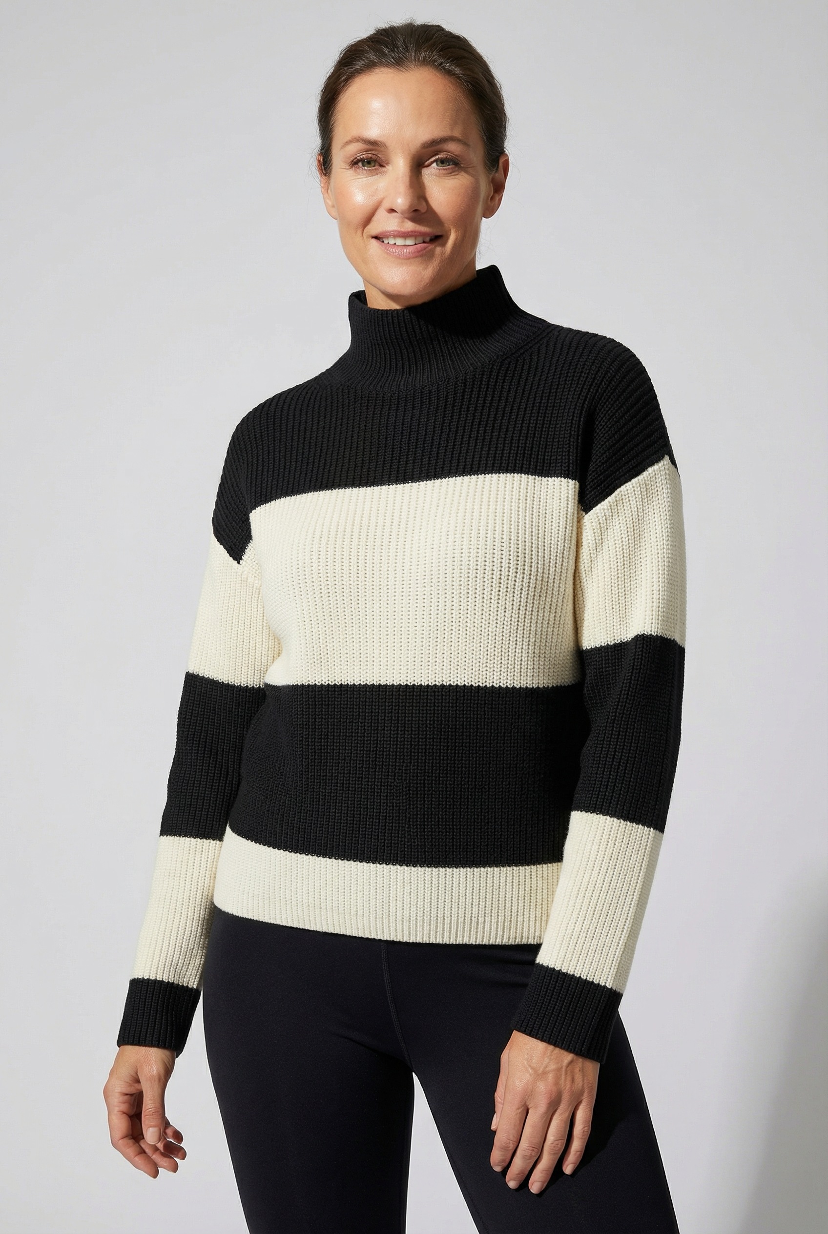 Calvin Klein Jeans Strickpullover Stehkragen, lockere Passform