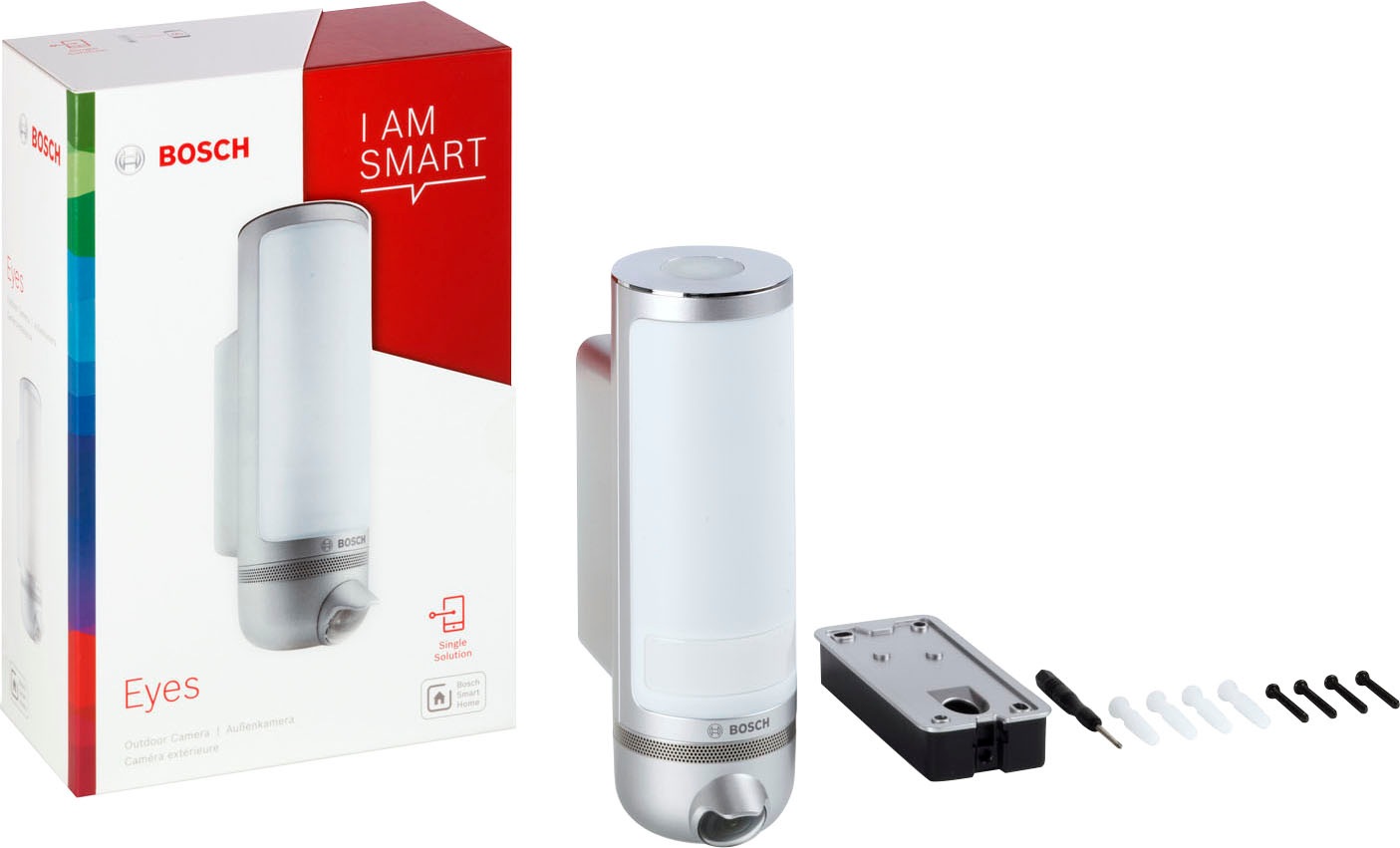 BOSCH Überwachungskamera »Bosch Smart Home - smarte Aussenkamera Eyes«, Innenbereich-Aussenbereich