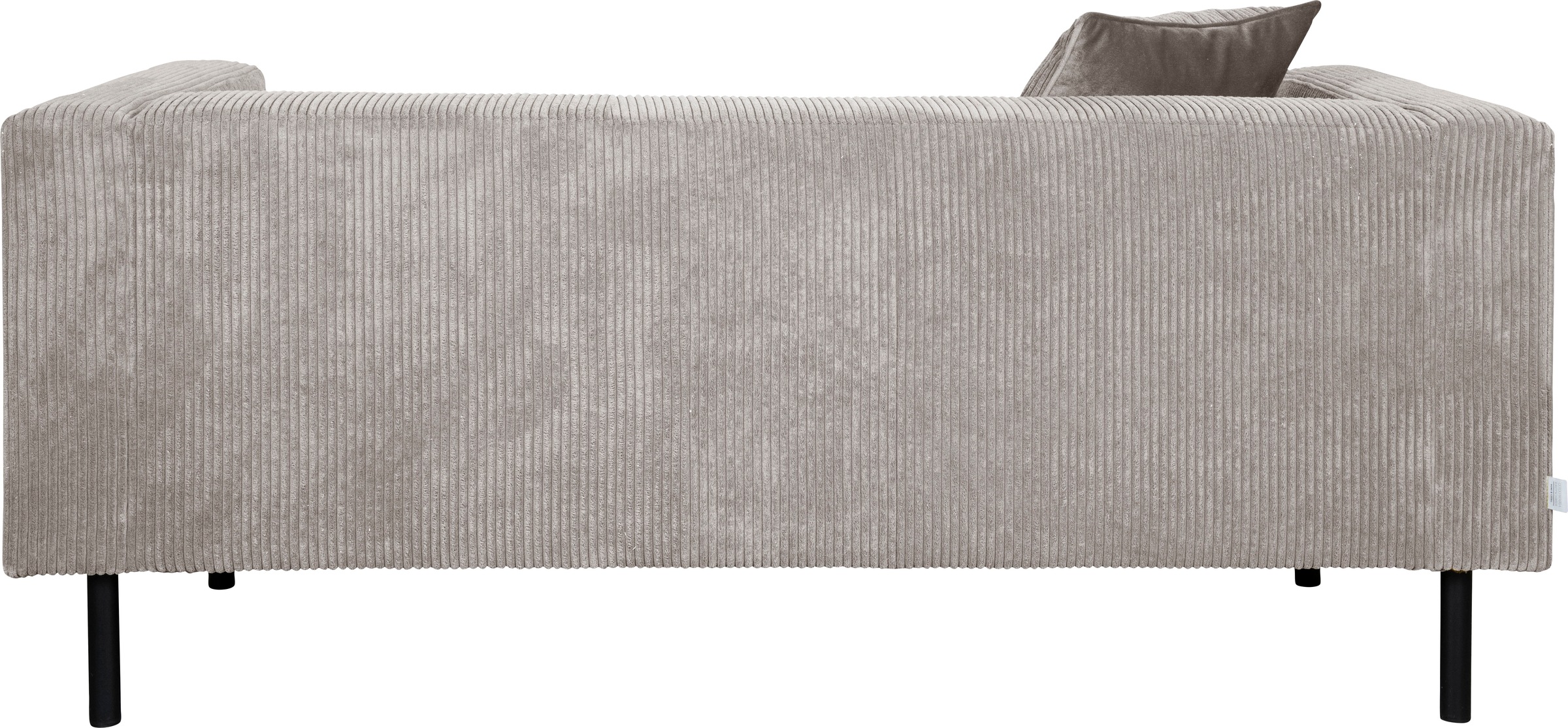 Guido Maria Kretschmer Home&Living 2-Sitzer »Lillibeth Designsofa mit Wellenunterfederung, Masse B/T/H: 155/74/83 cm«, Zierkissen als Wendekissen, in Samtoptik oder Cord