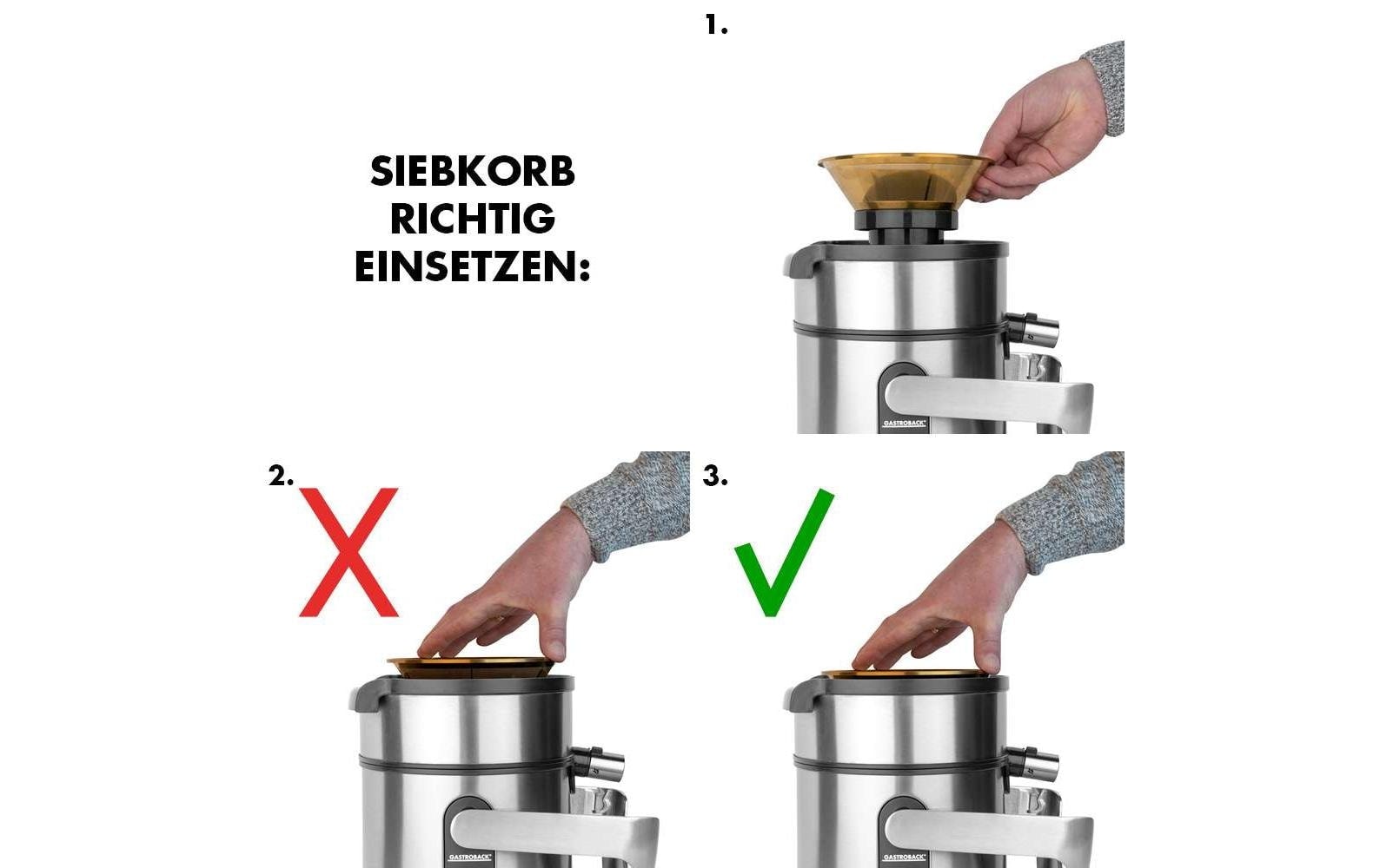 Gastroback Entsafter »Multi Juicer Digital Pro«