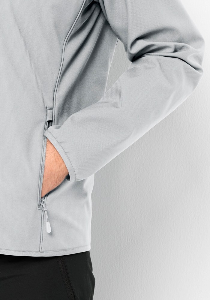 Jack Wolfskin Softshelljacke »BORNBERG HOODY M«, mit Kapuze