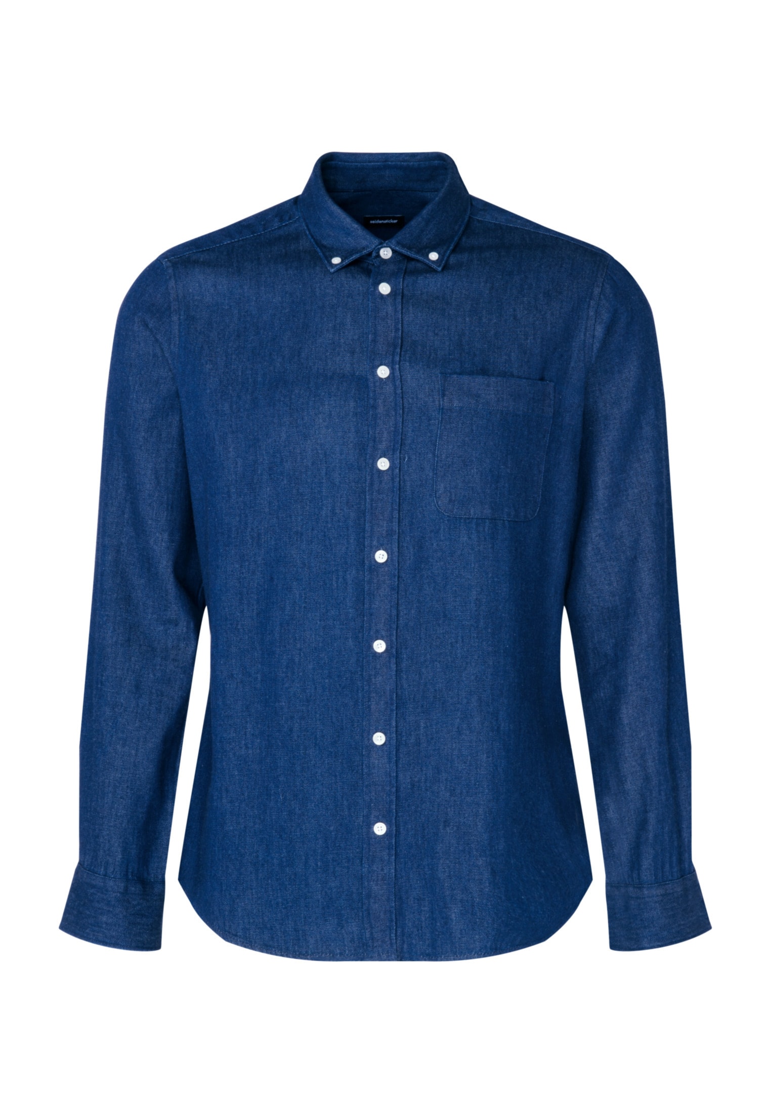 seidensticker Businesshemd »Schwarze Rose«, Regular Langarm Button-Down-Kragen Uni