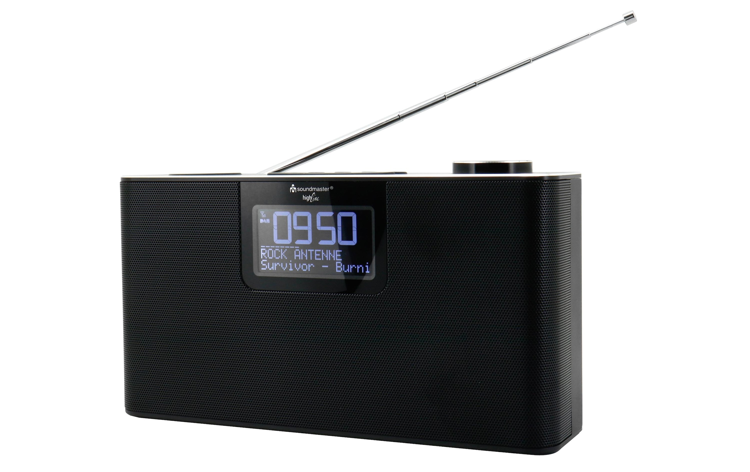 Soundmaster Digitalradio (DAB+) »DAB700SW Schwarz«, (Digitalradio (DAB+)-FM-Tuner)