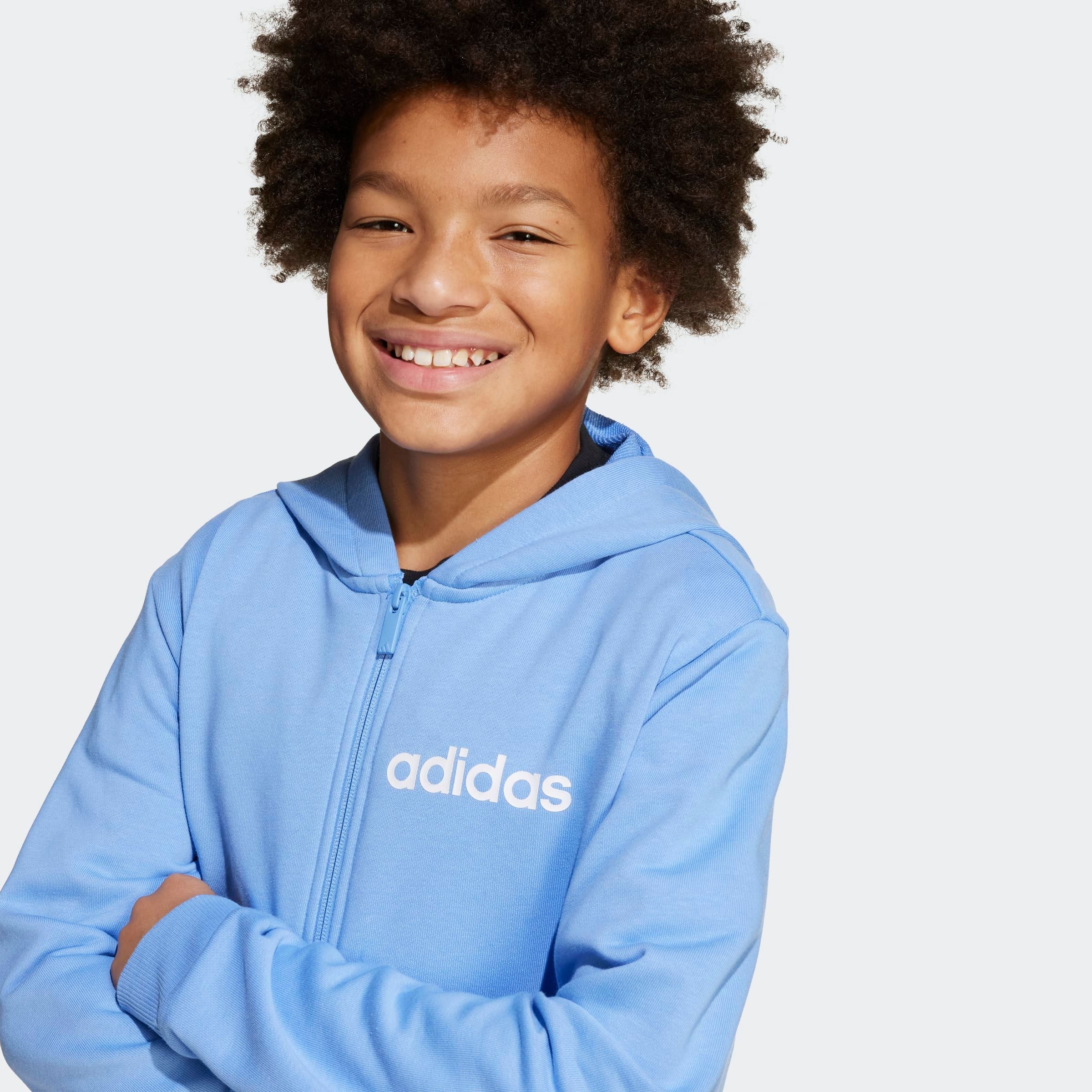 adidas Sportswear Trainingsanzug »J LIN FT TS 220«, (2 tlg.)