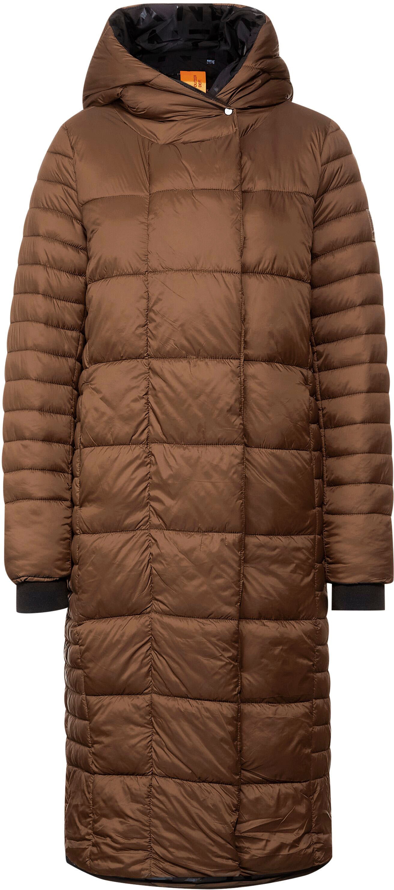STREET ONE Steppjacke, mit Kapuze, mit versetztem Verschluss