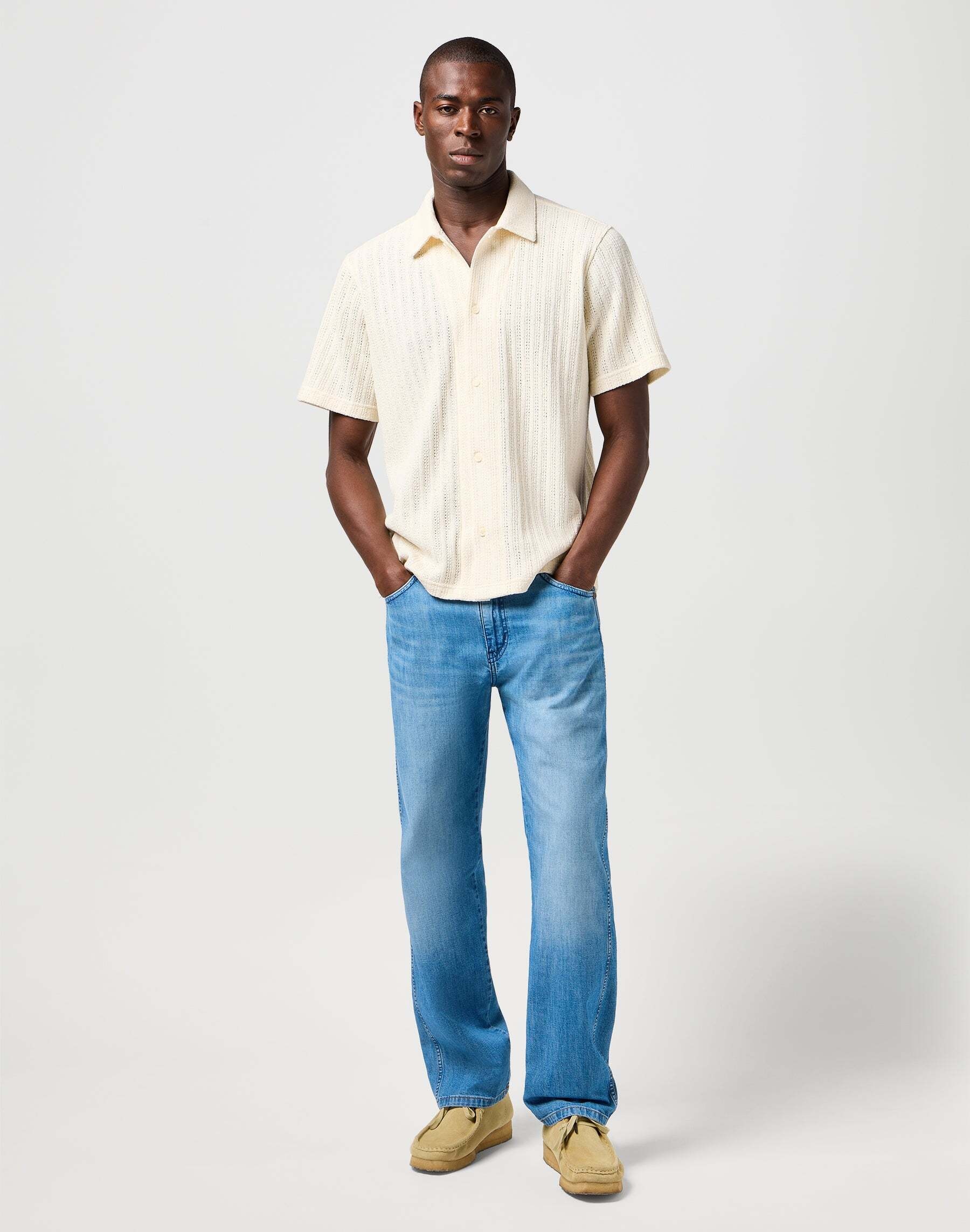 Wrangler Kurzarmhemd »Wrangler Kurzarmhemd Ss Knit Shirt«