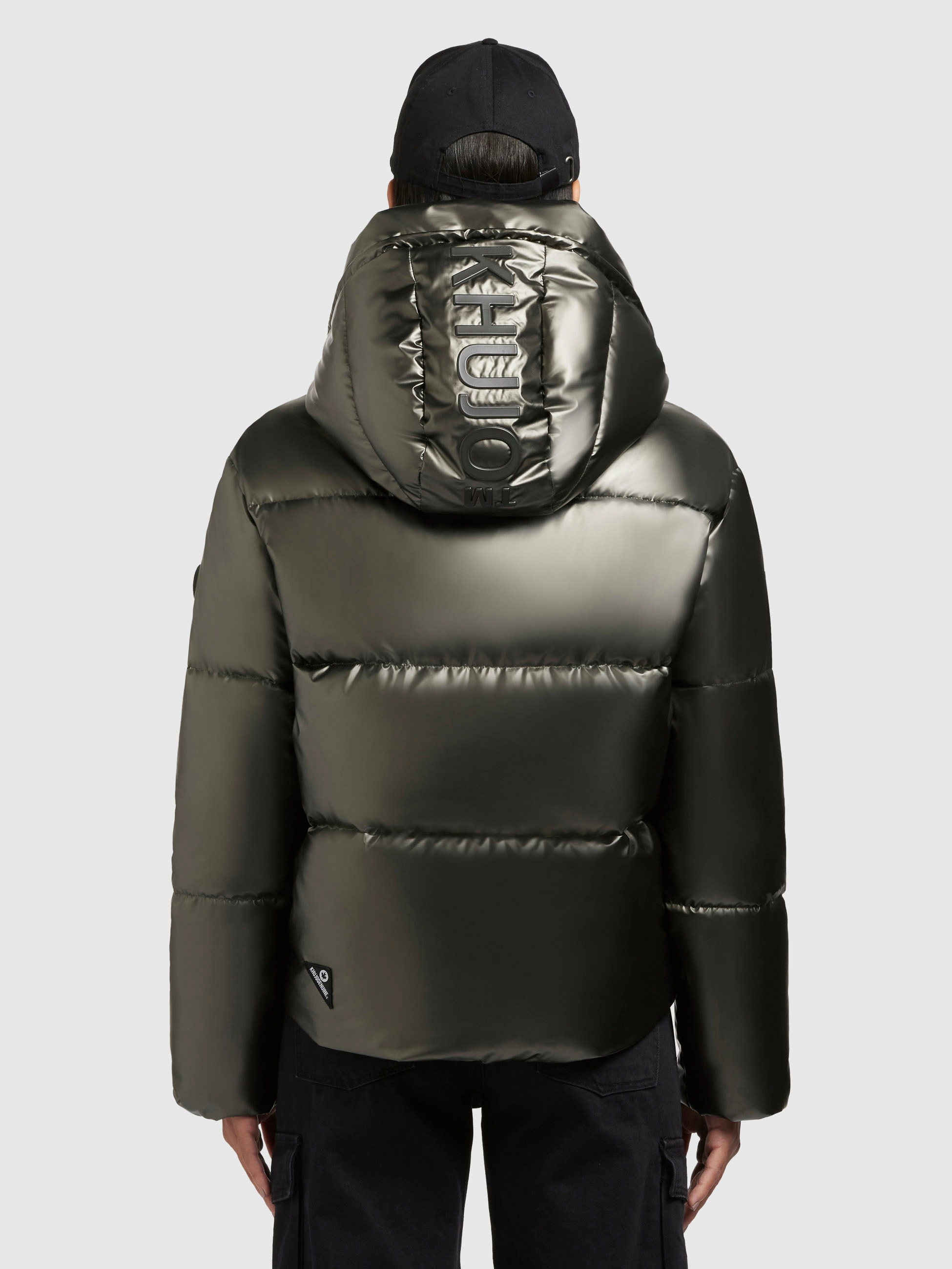 khujo Steppjacke »DEVINA SHINY«, mit Kapuze