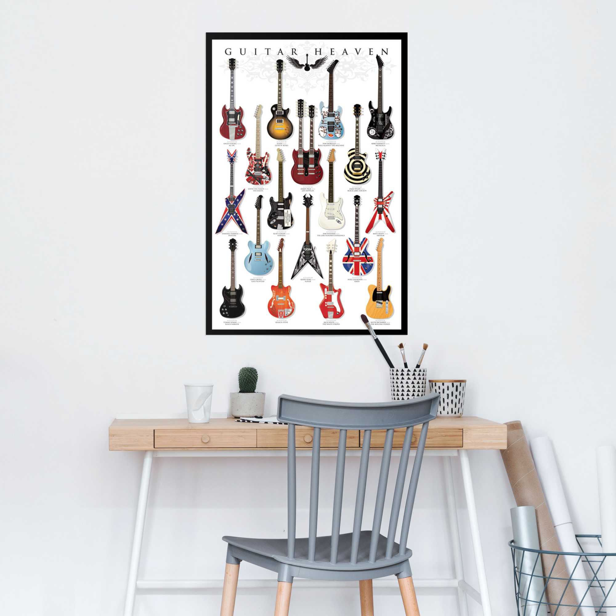 Reinders! Poster »Gitarren Sammlung«, (1 St.)