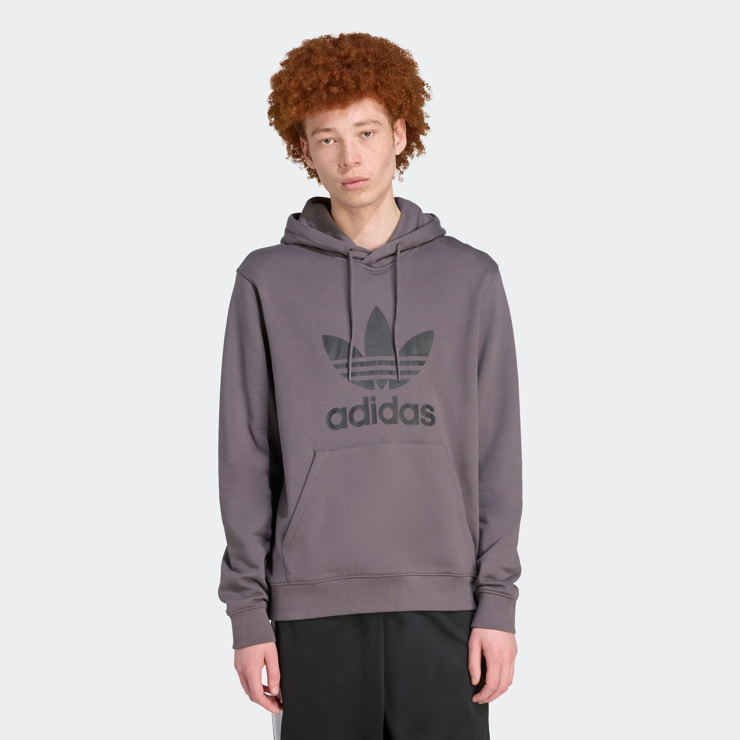 adidas Originals Kapuzensweatshirt »TREFOIL HOODY« Hoodie, Kapuzenpullover mit grossem Logoprint