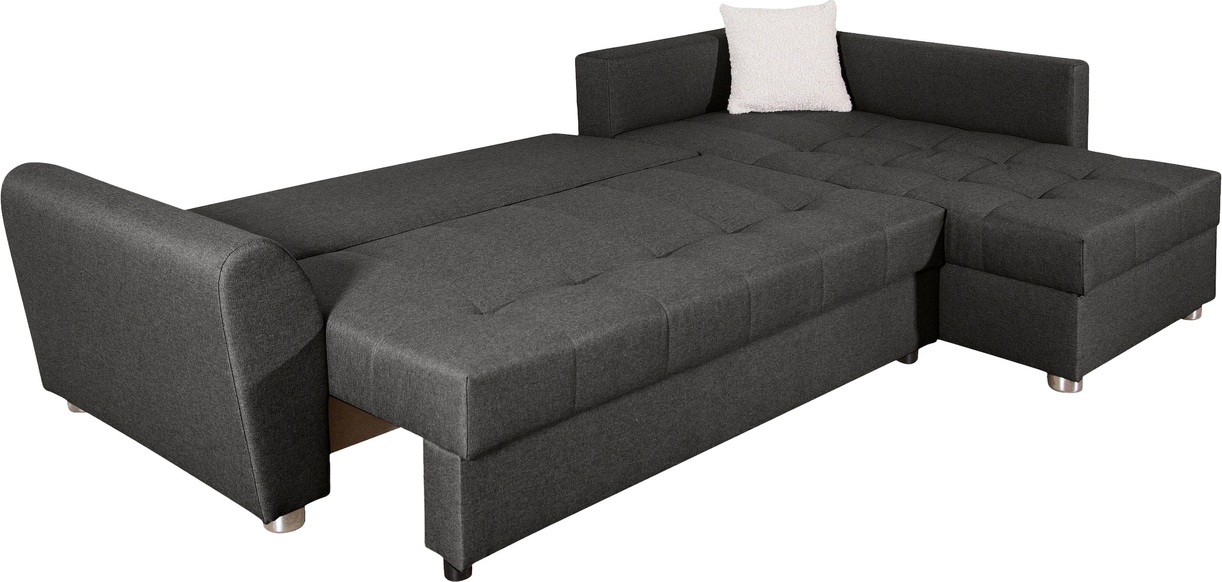 COLLECTION AB Ecksofa »JANA XL-Sofa L-Form«, inkl. Bettfunktion, Bettkasten und Bonnelfederkern