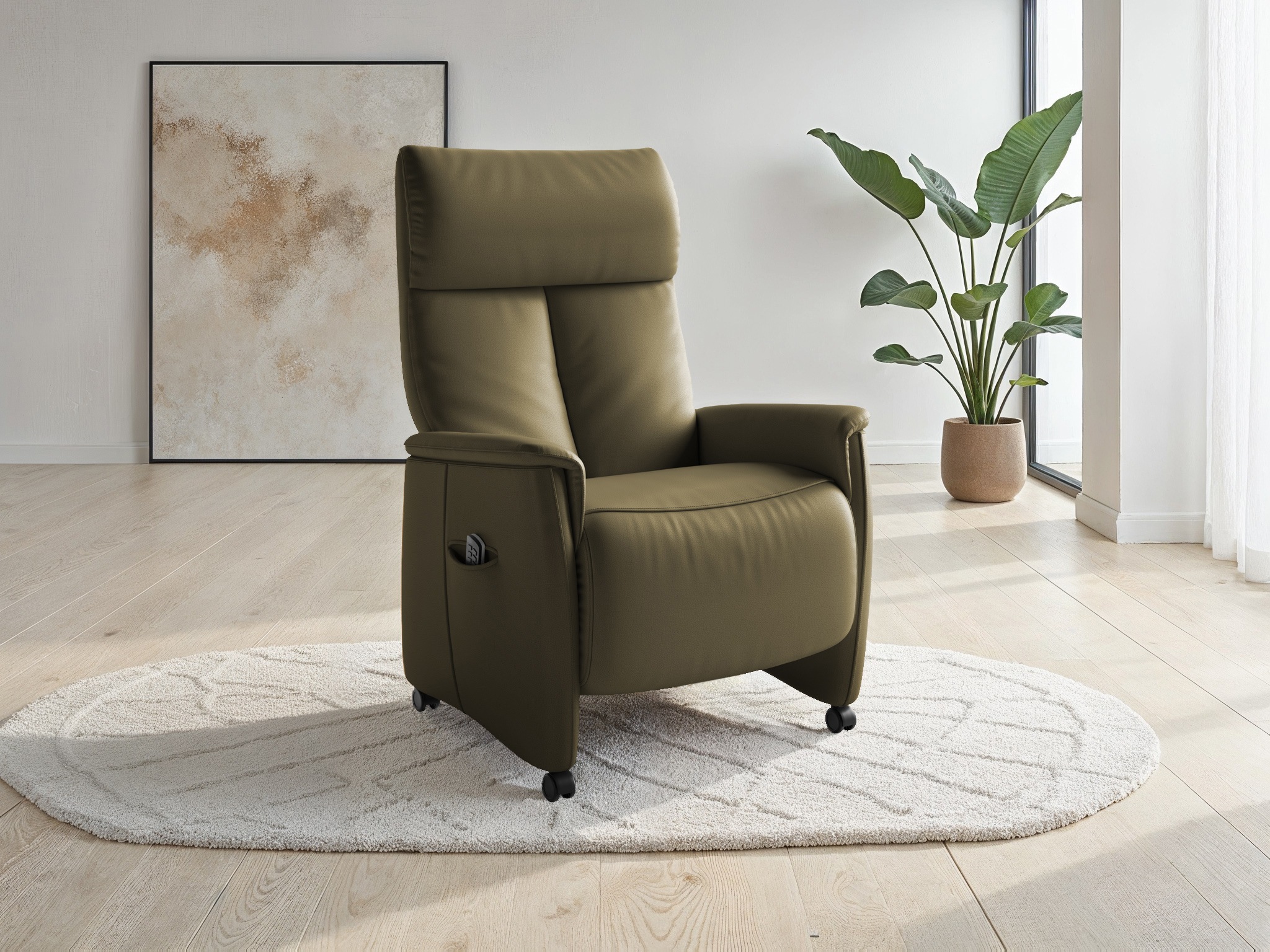 sit&more TV-Sessel "Cremona Comfort Plus" bis 200 Kg belastbar, mit Herz-Waage Funktion