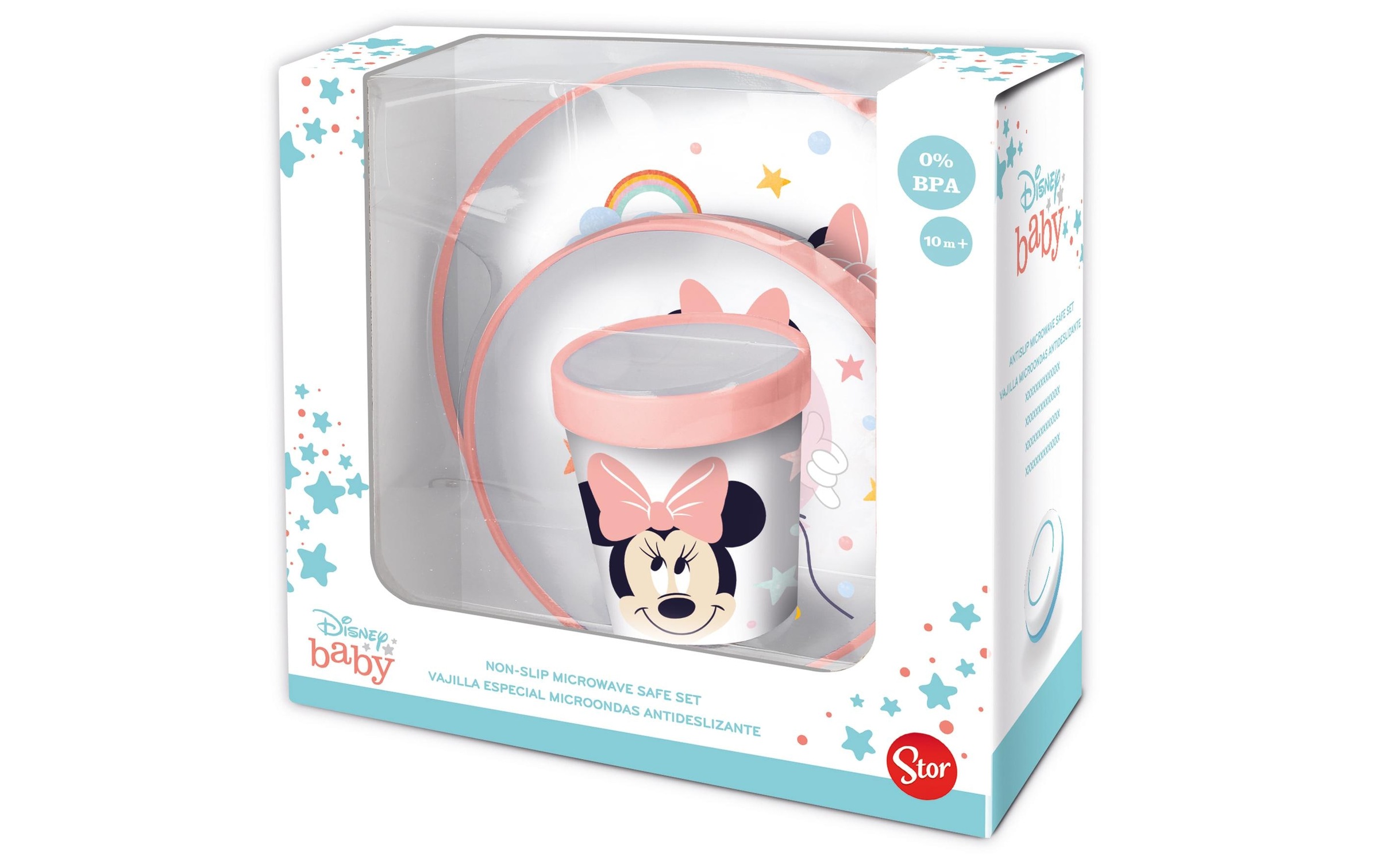 Kindergeschirr-Set »Stor Kindergeschirrset Minnie Mouse«, (3 tlg.)
