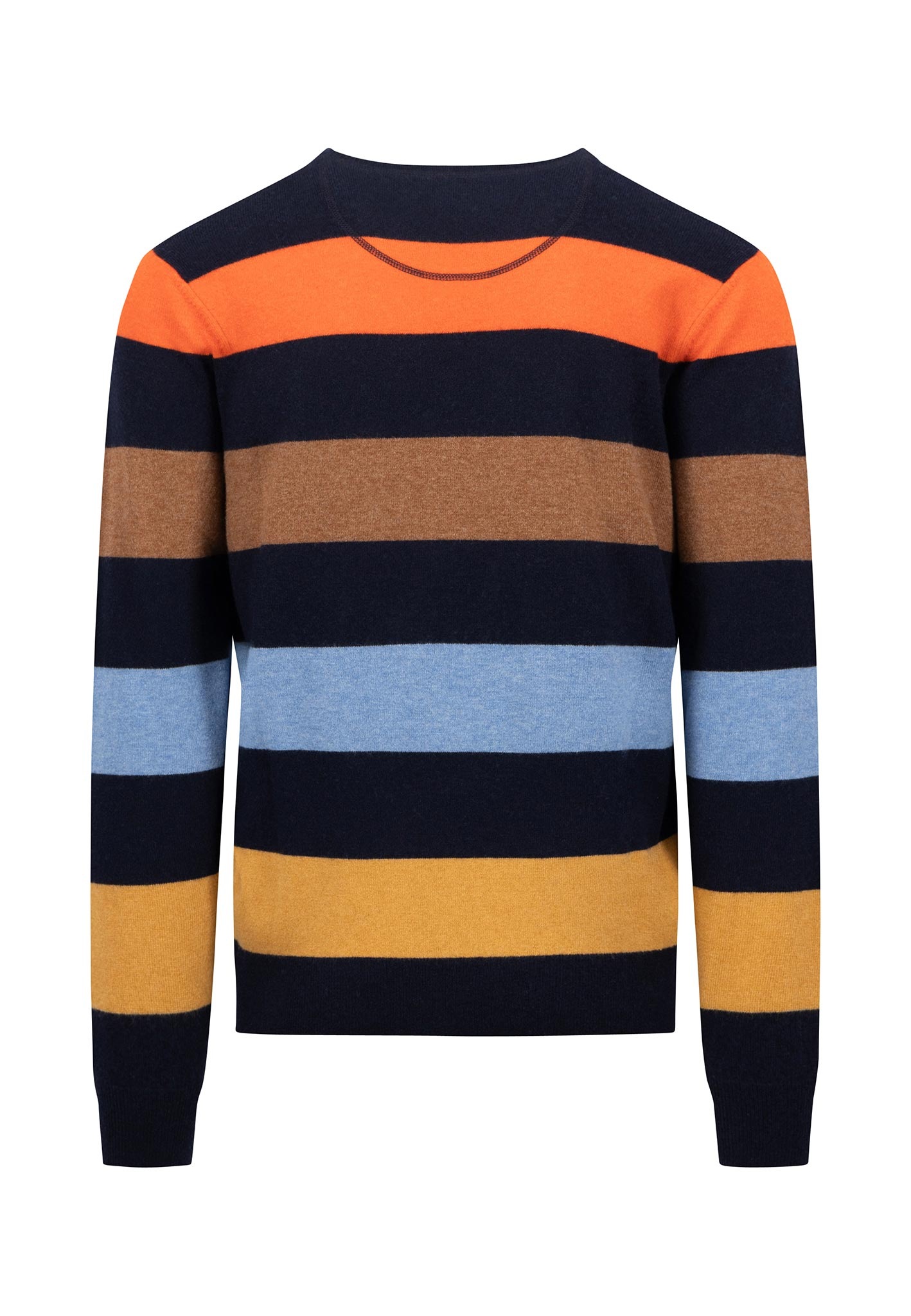 FYNCH-HATTON Wollpullover mit Streifenmuster
