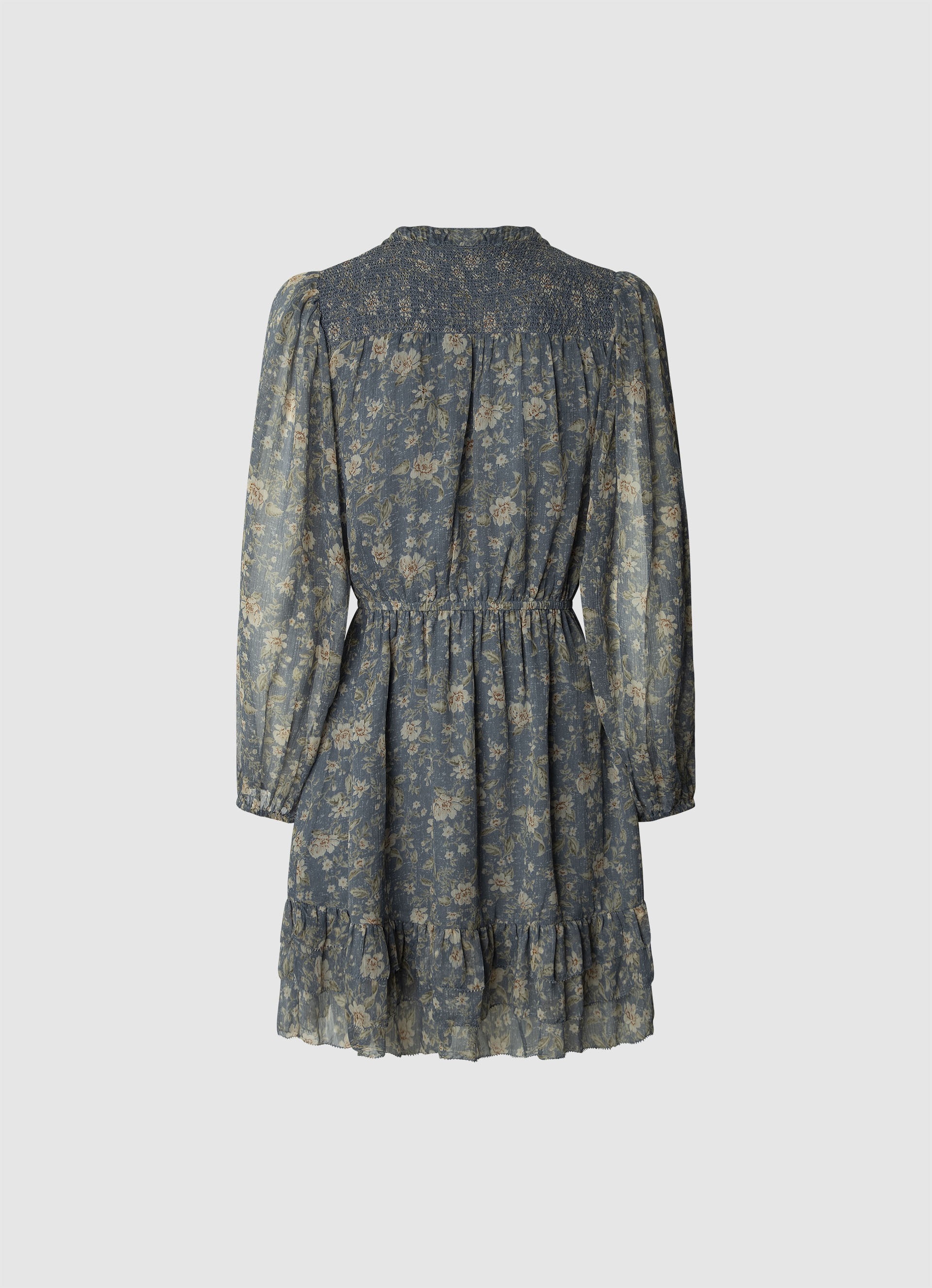 Pepe Jeans Blusenkleid »LONDYN DRESS«, tailliert, mit elastischem Bündchen