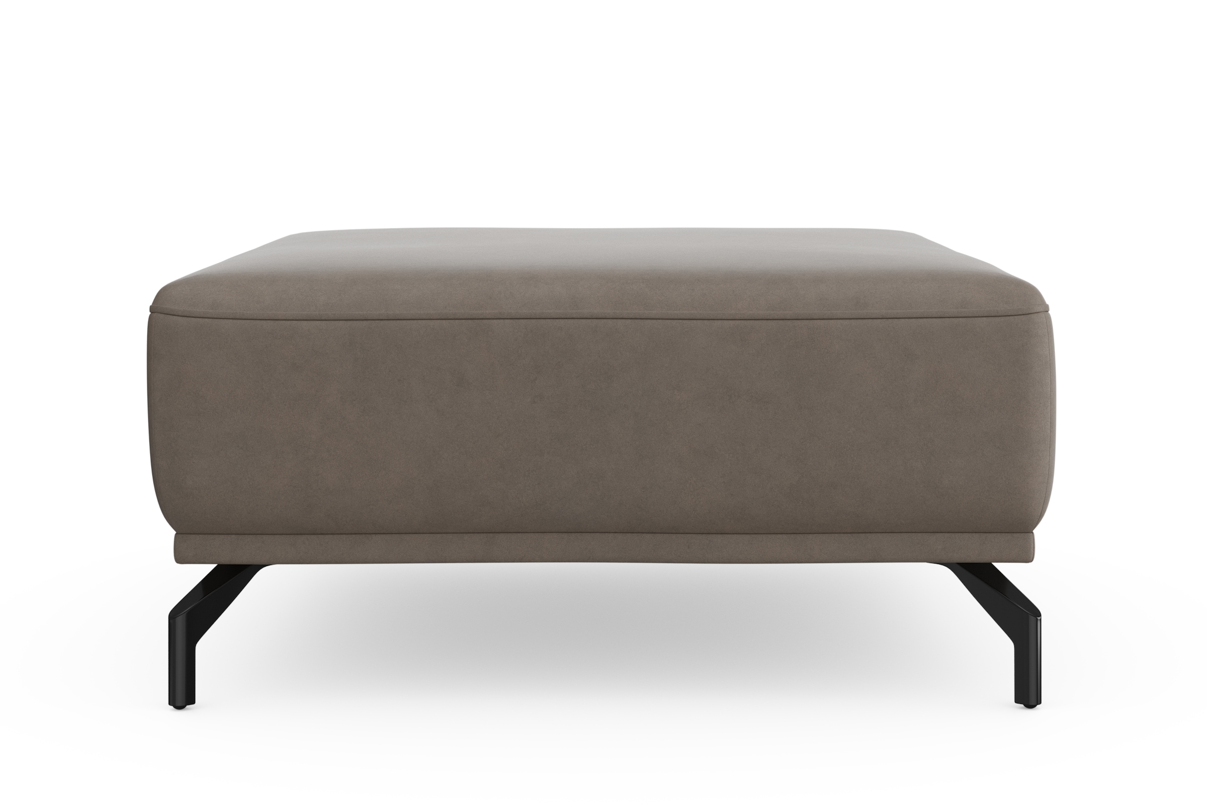 sit&more Hocker »Bailando«, mit Federkern und schwarzen, matten Metallfüssen