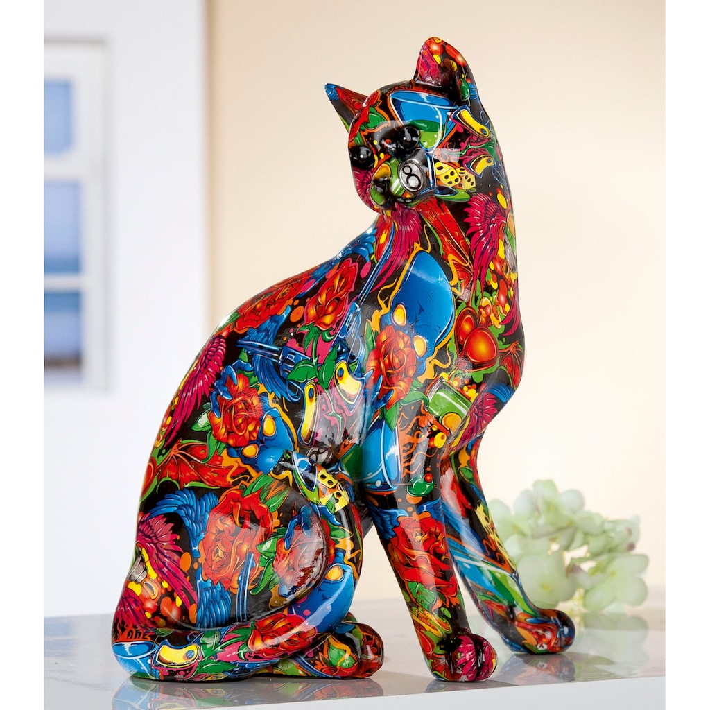 GILDE Dekofigur »Figur Pop Art Katze«