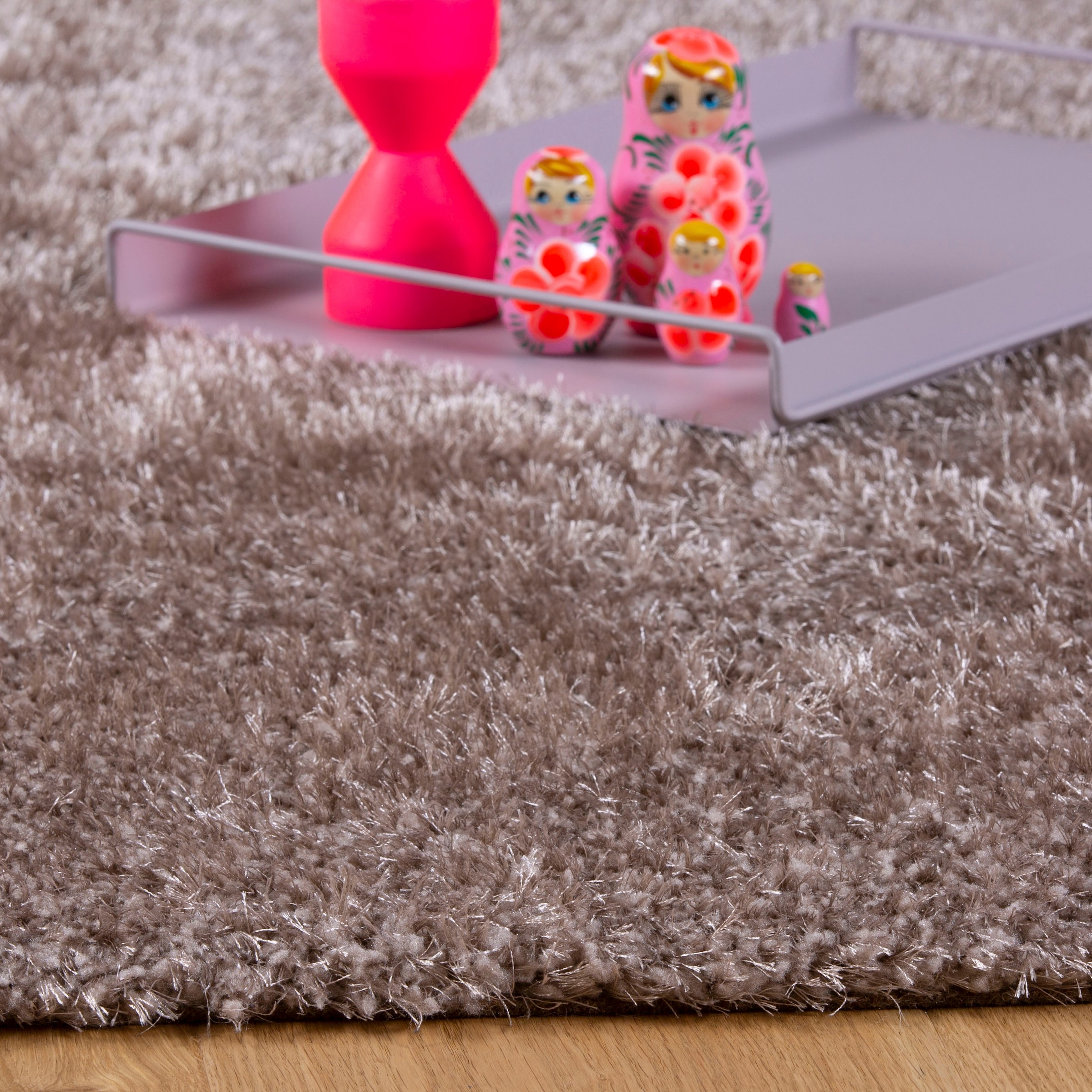 Obsession Hochflor-Teppich »My Emilia 250«, rechteckig, sehr weicher Flor, ideal im Wohnzimmer & Schlafzimmer