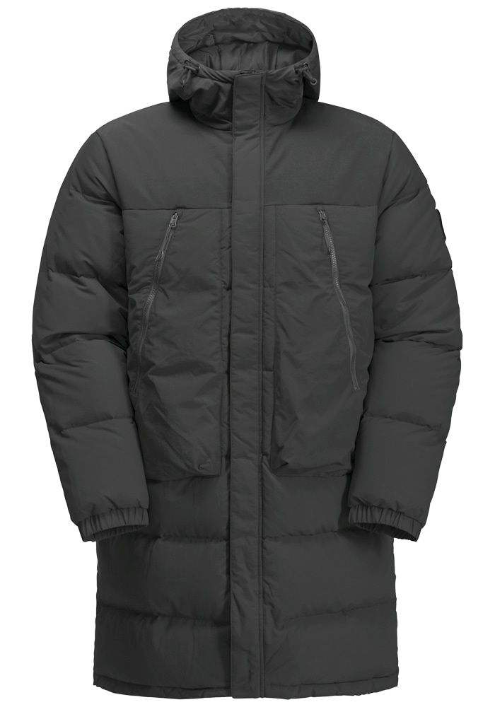 Jack Wolfskin Daunenjacke »DELLBRUECK LONG JKT«, mit Kapuze