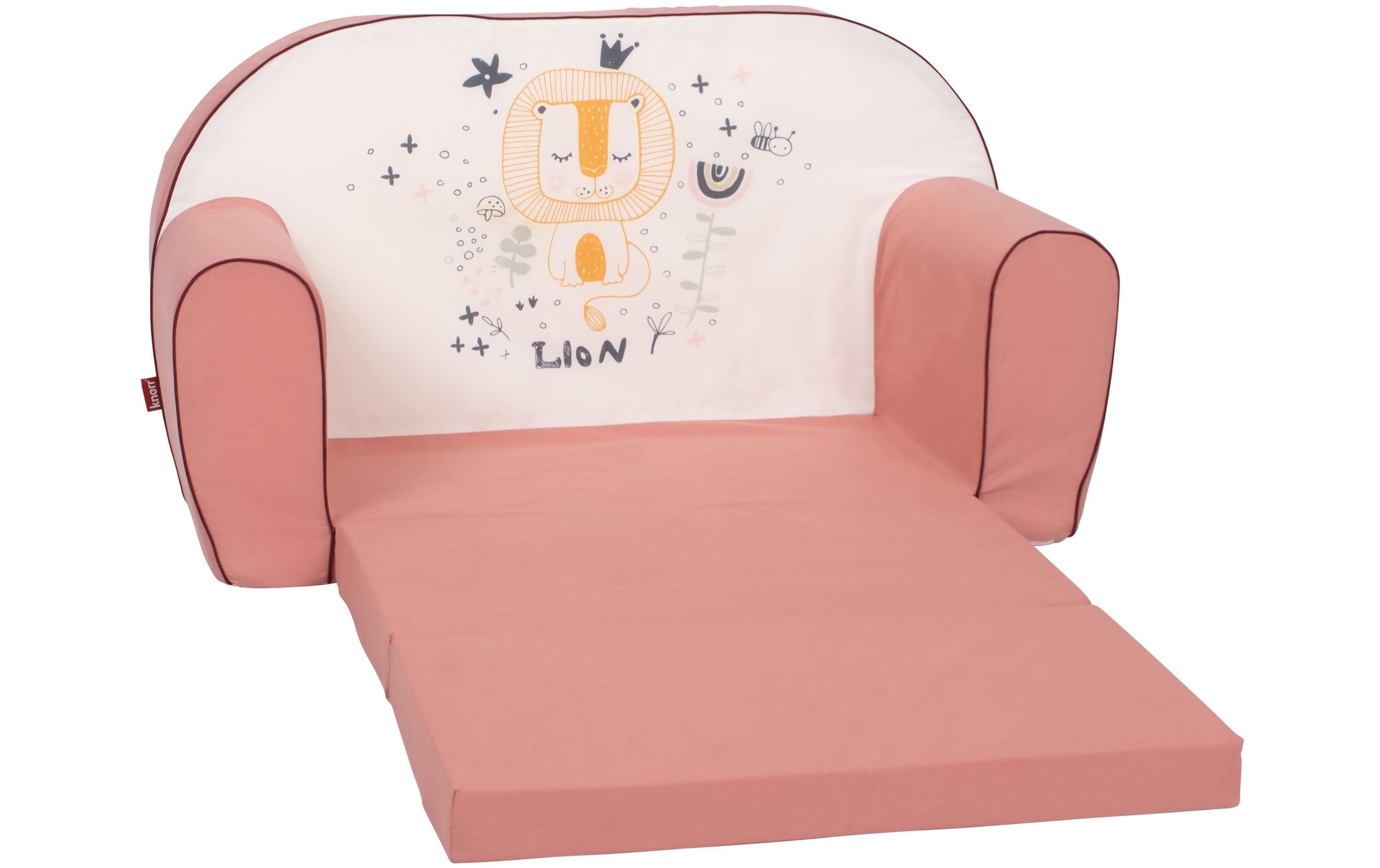 Knorrtoys® Kindersofa »Löwe Leo rose«