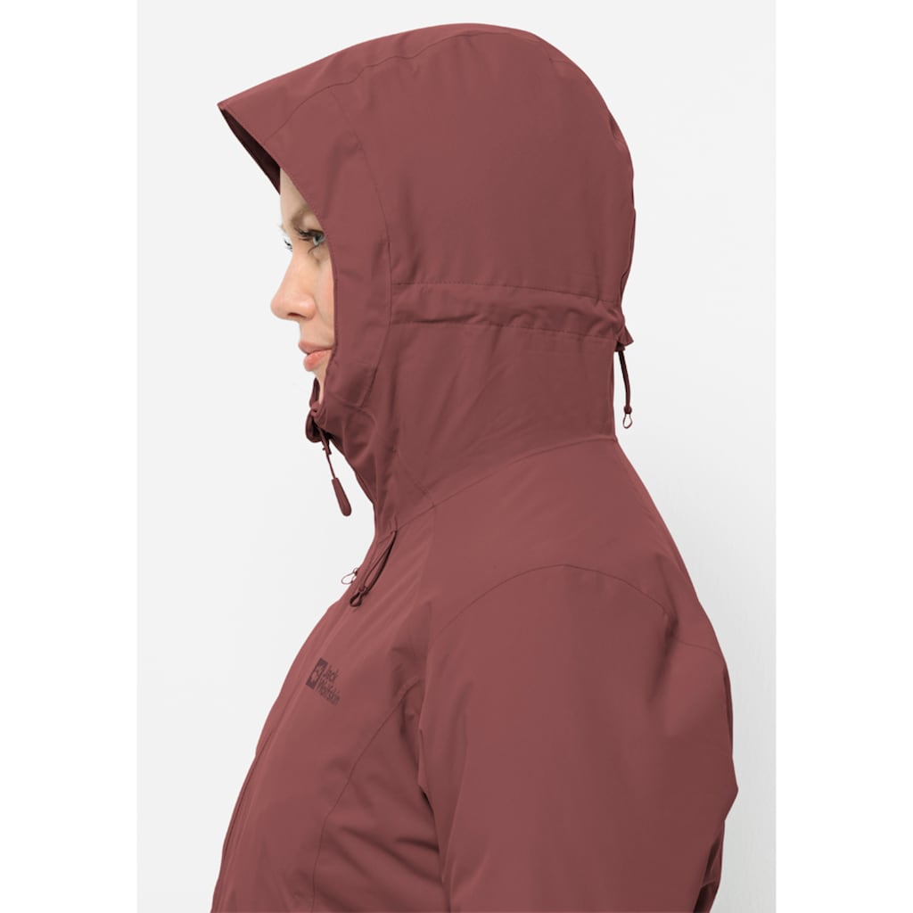 Jack Wolfskin Outdoorjacke »WISPER INS JKT W«, mit Kapuze