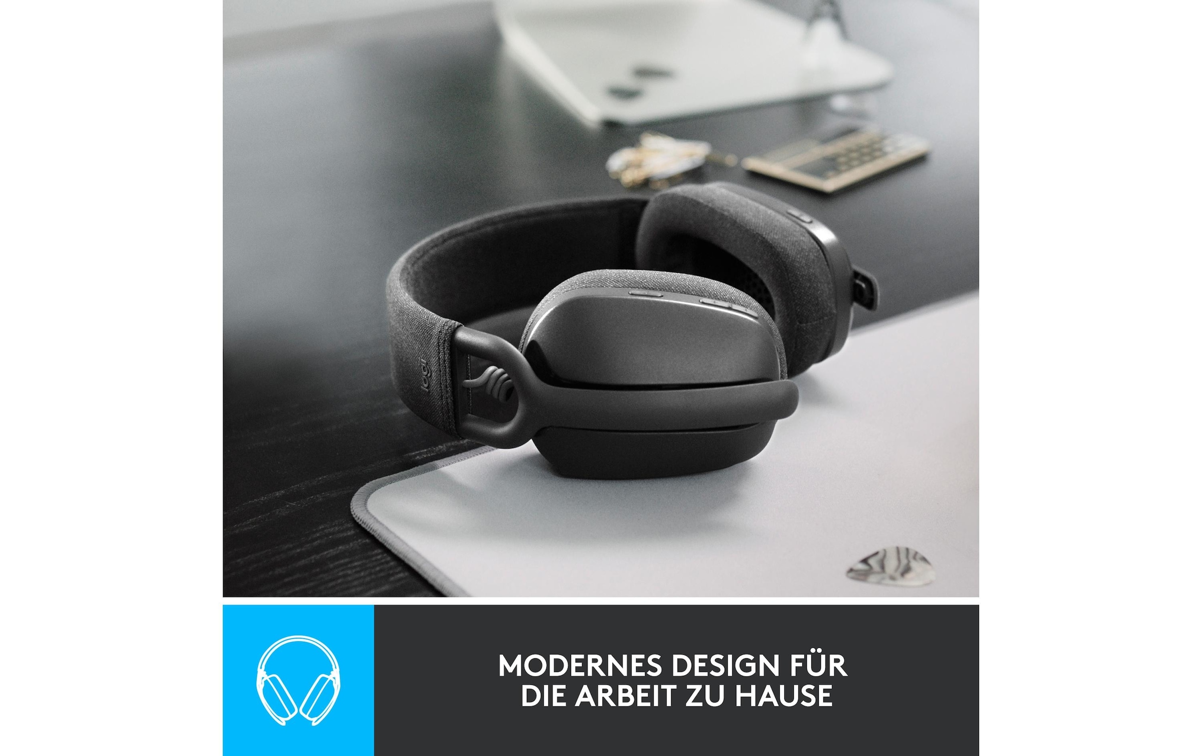 Logitech Headset »Headset Zone Vibe 100 graphite«