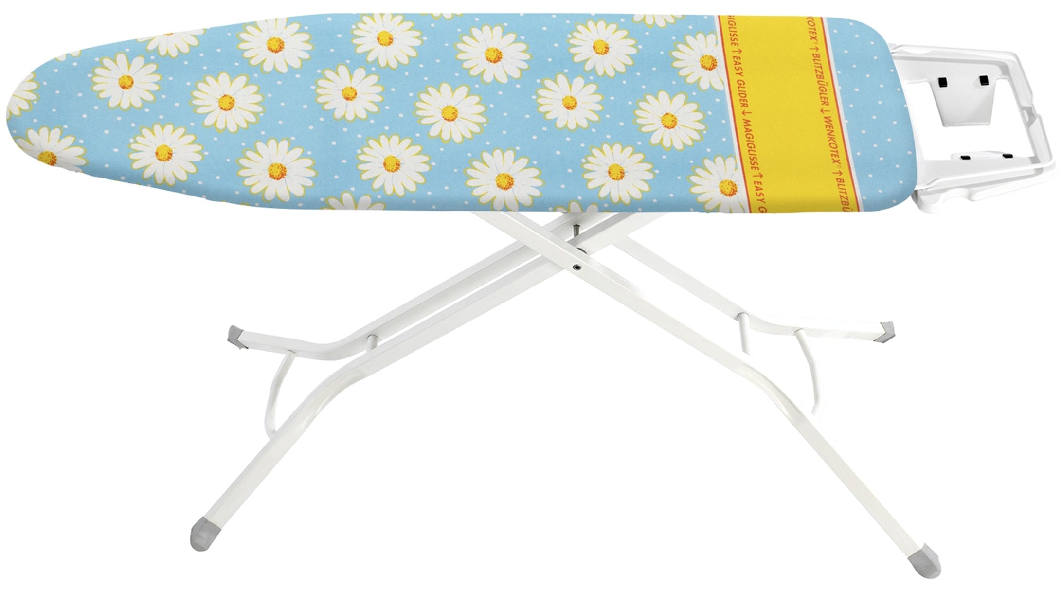 Maximex Bügelbrettbezug »Modell Margie«, Bügeltischbezug mit Blitzbüglerzone, gepolstert, 128 x 54 cm