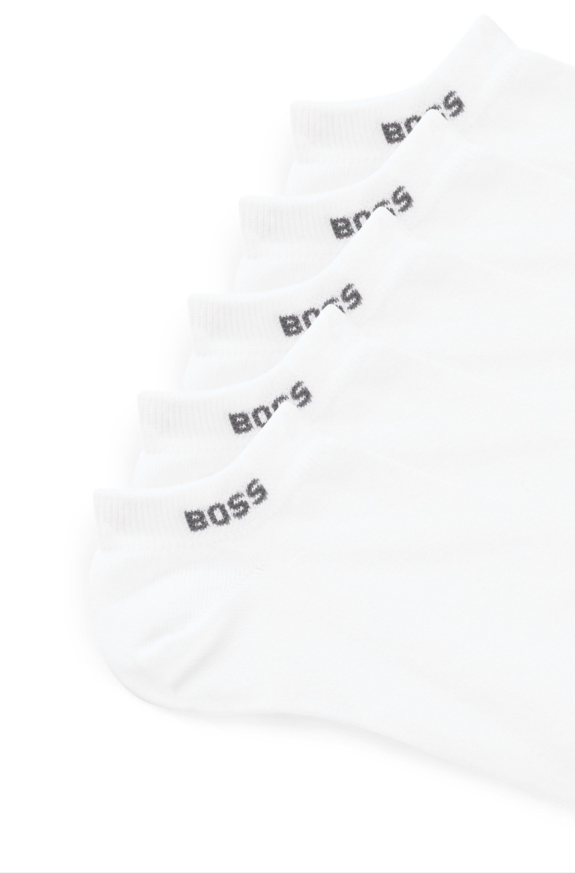 BOSS Sneakersocken »5P AS Logo CC W«, (Packung, 5 Paar, 5er), mit BOSS-Logoschriftzug